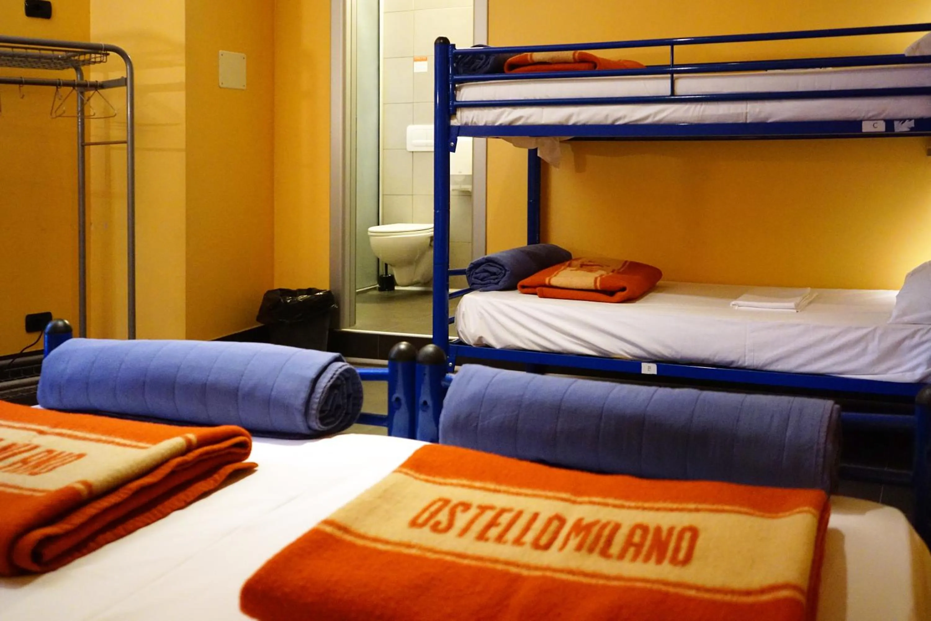Bedroom, Bed in Hi! Ostello Milano