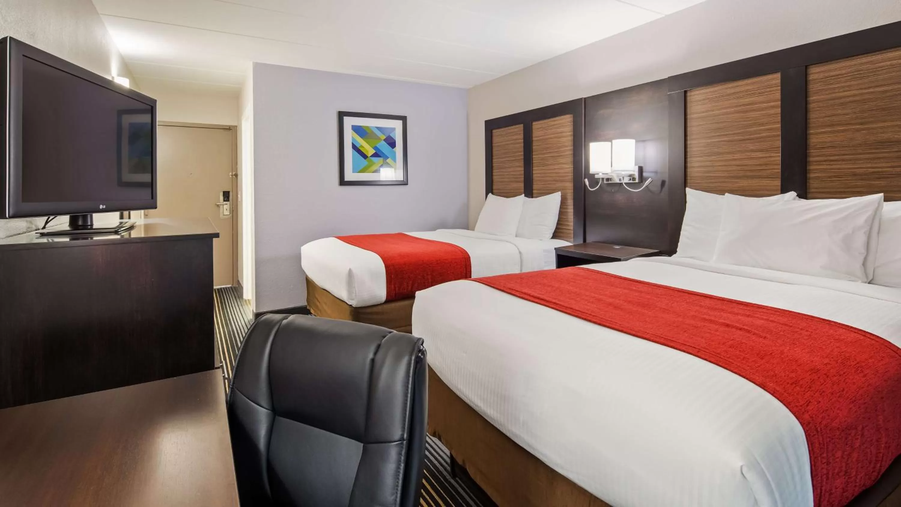 Double Room with Two Double Beds - Non-Smoking in SureStay Hotel by Best Western Florence