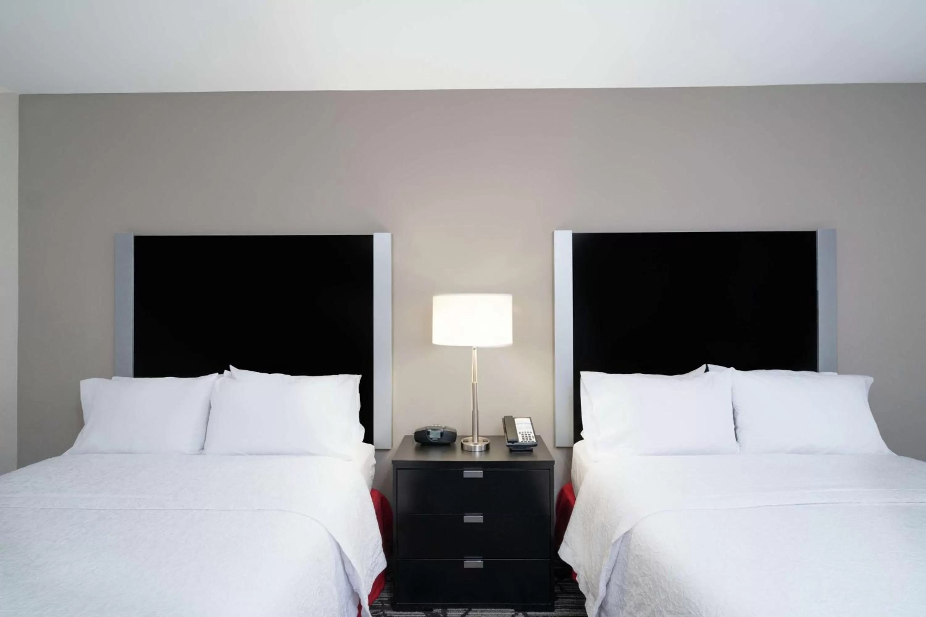 Queen Room with Two Queen Beds - Hearing Accessible - Non-Smoking in Hampton Inn and Suites Roanoke Airport/Valley View Mall