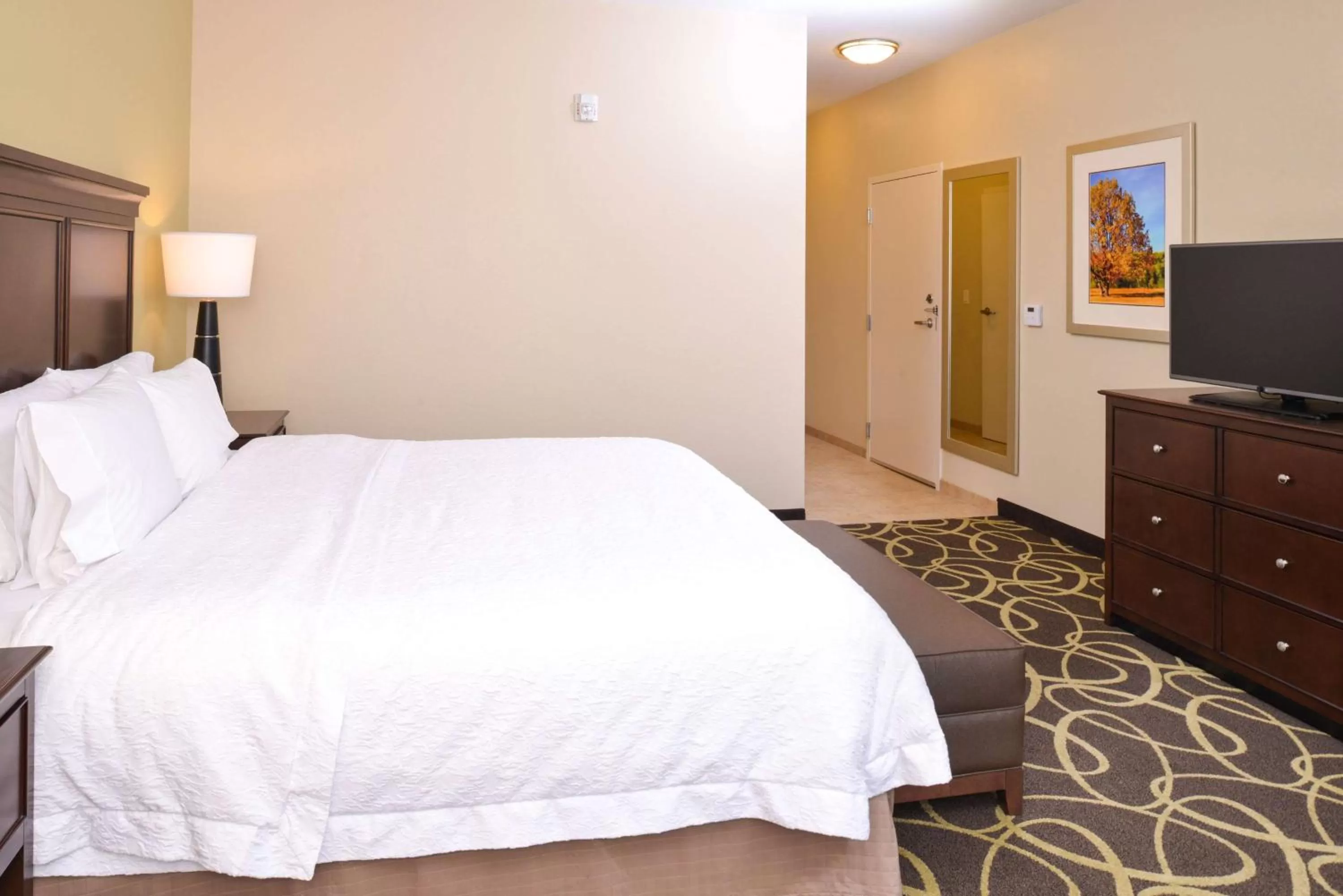 King Room - Hearing Accessible in Hampton Inn Omaha Midtown-Aksarben