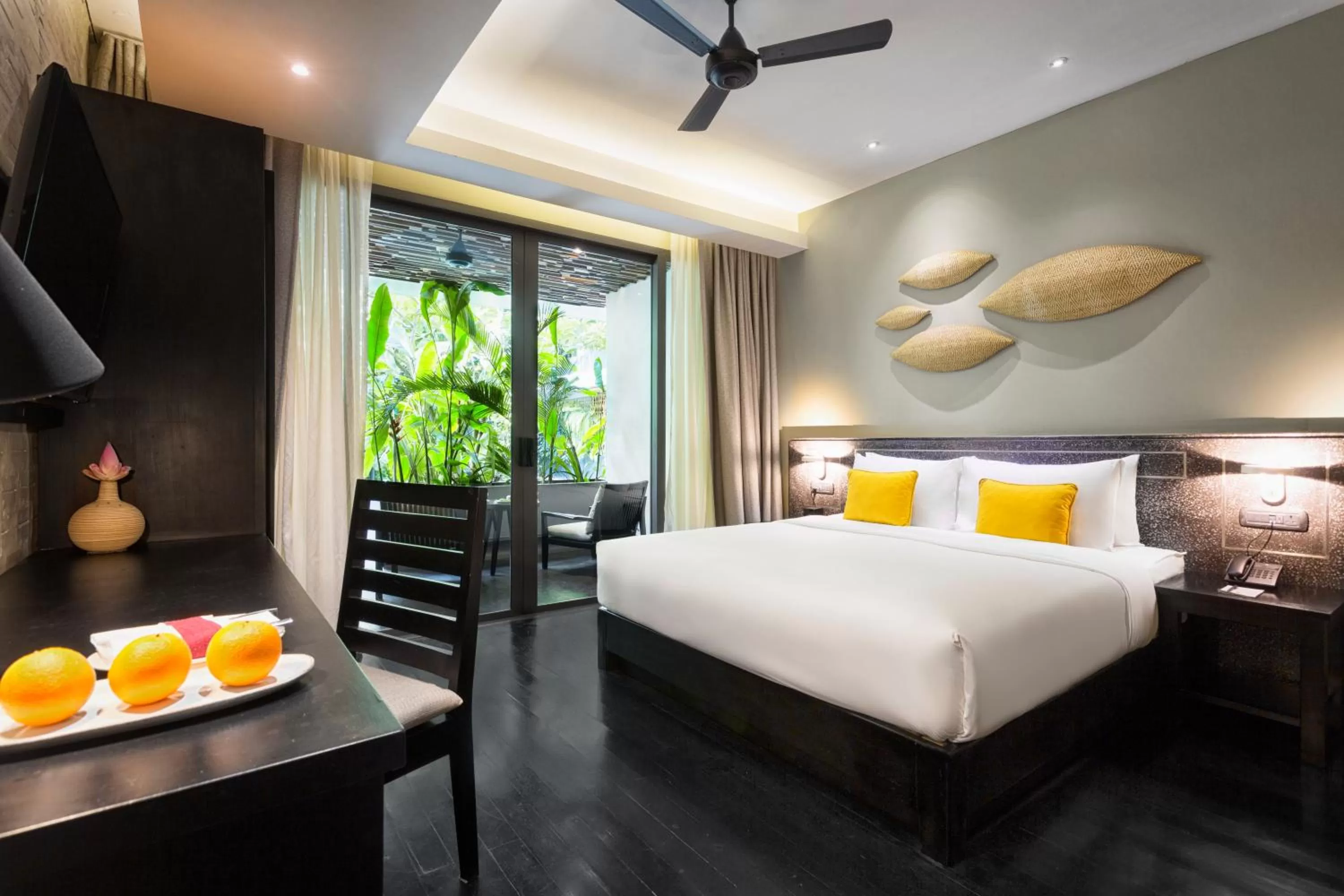 Double Room with Garden View -  Free Pick up by Tuk Tuk in Anjali by Syphon