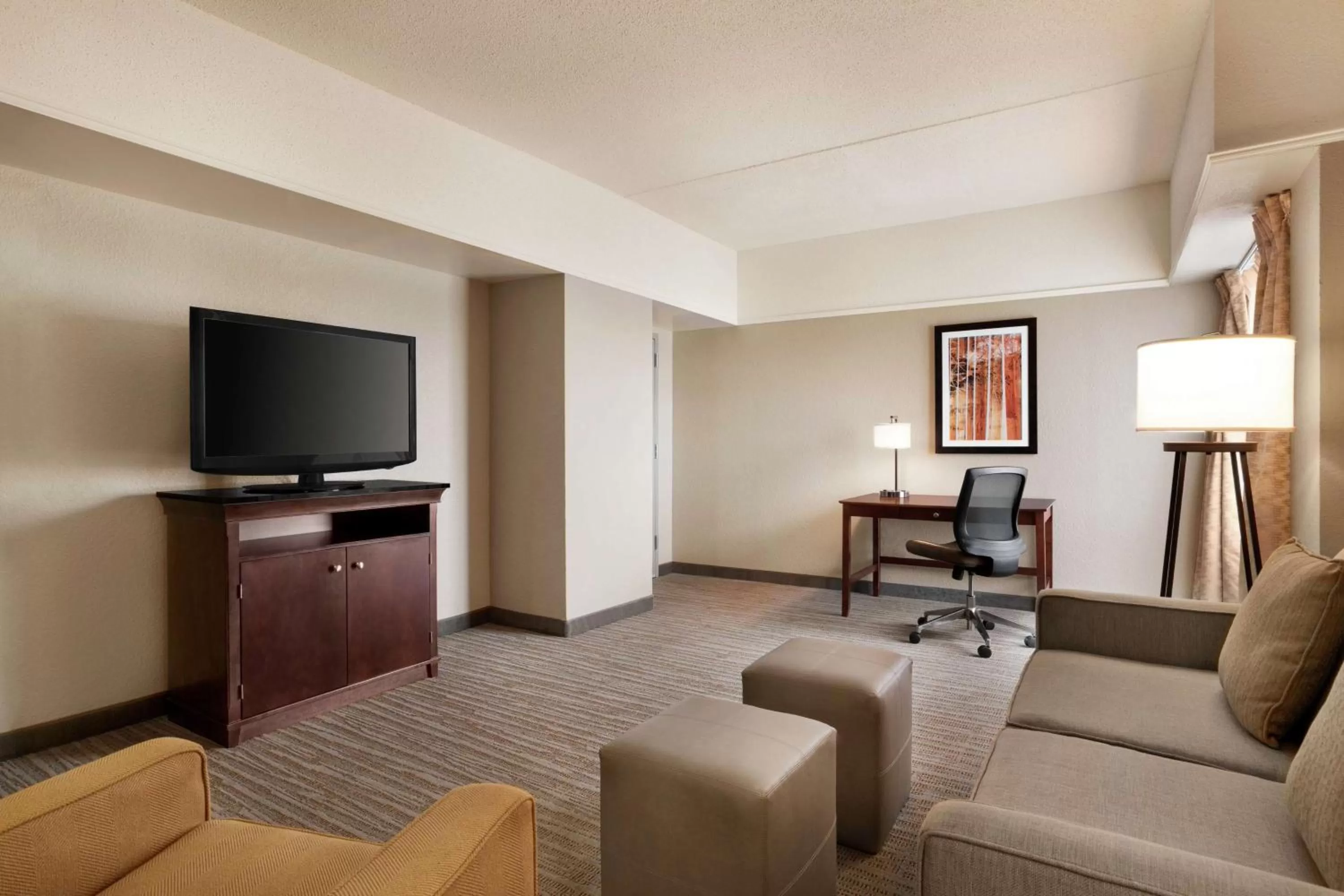 Two-Room King Corner Suite in Embassy Suites Brunswick