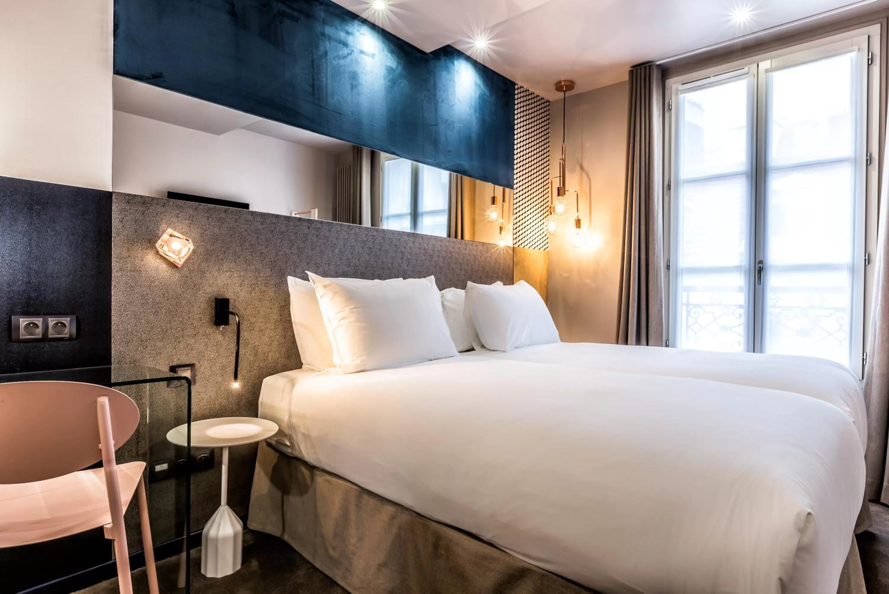 Twin Room in Hotel Duette Paris