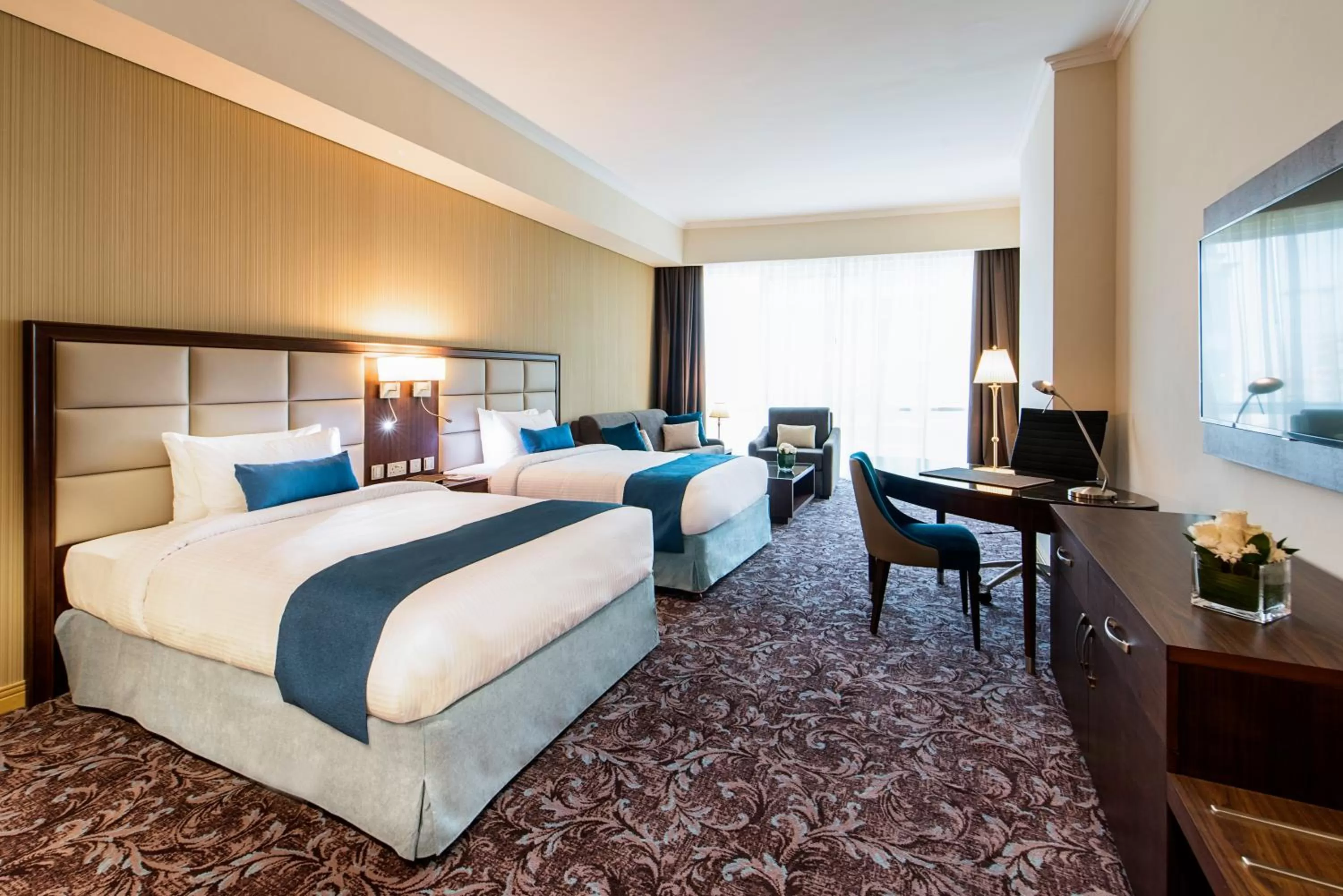 Executive Twin Room in Golden Tulip Doha Hotel