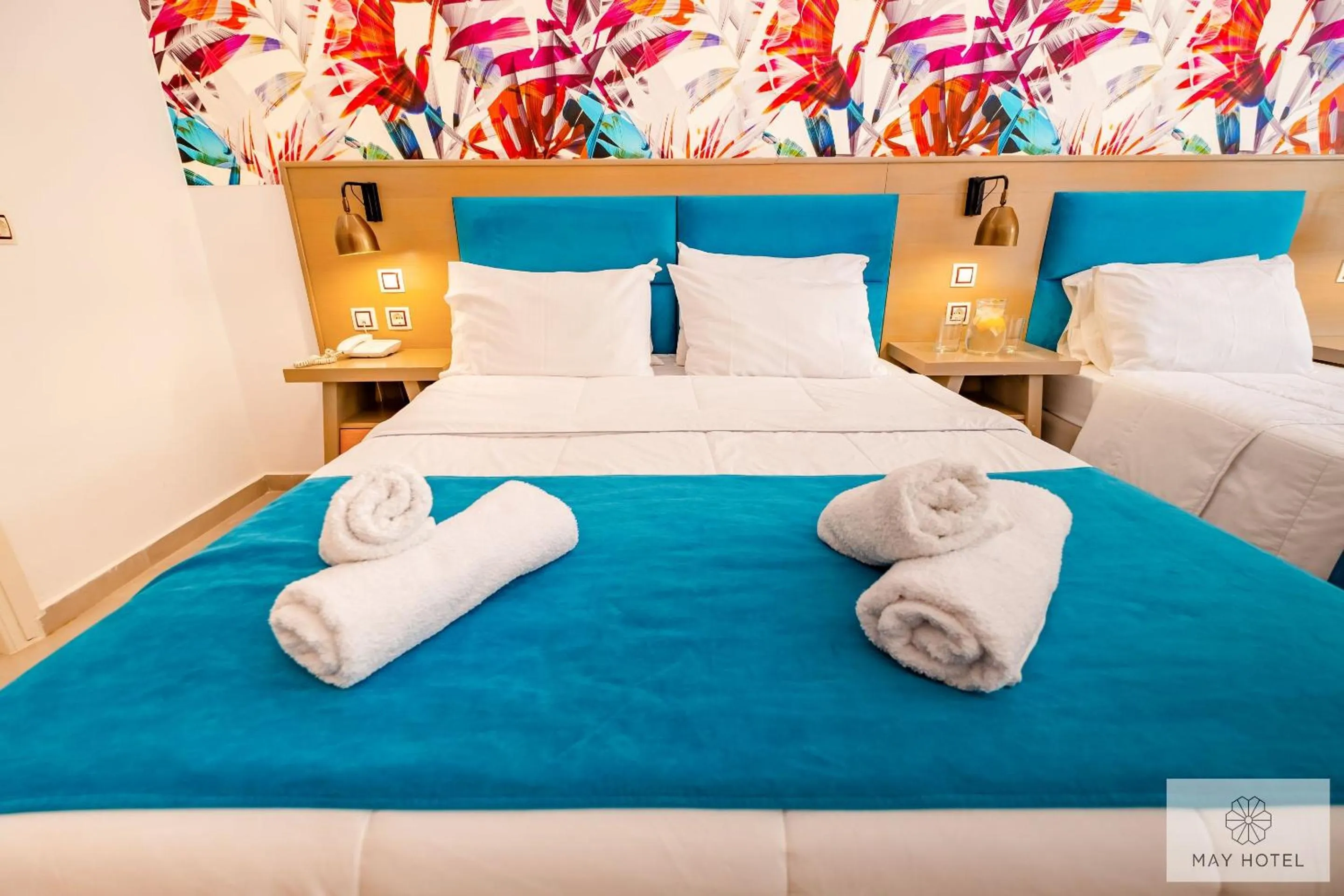 Triple Room with Balcony (2 Adults + 1 Child) in May Beach Hotel