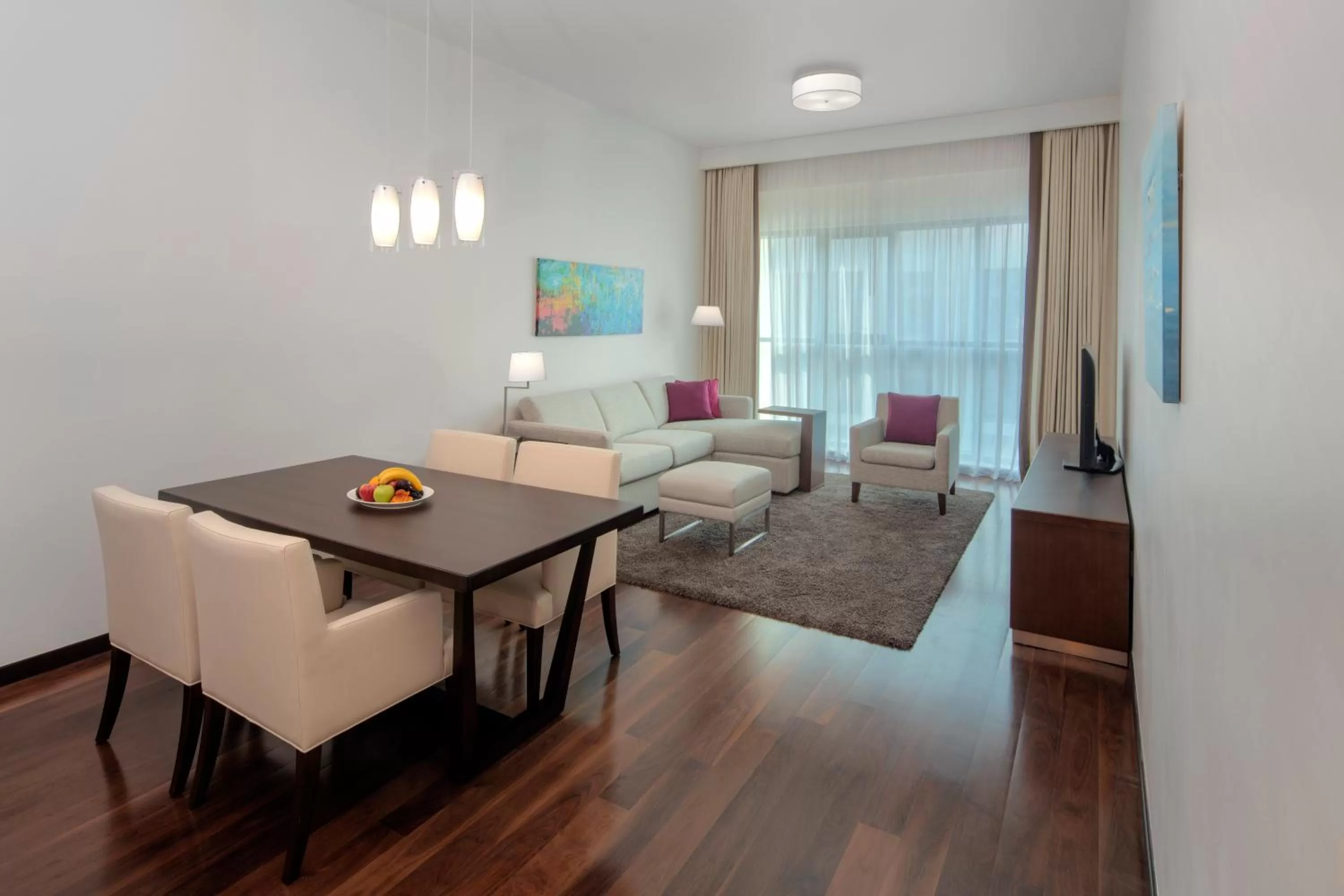 Two-Bedroom Apartment with Kitchen - Complimentary Transfer to Mercato Mall, Outlet Mall in Hyatt Place Dubai Jumeirah Residences