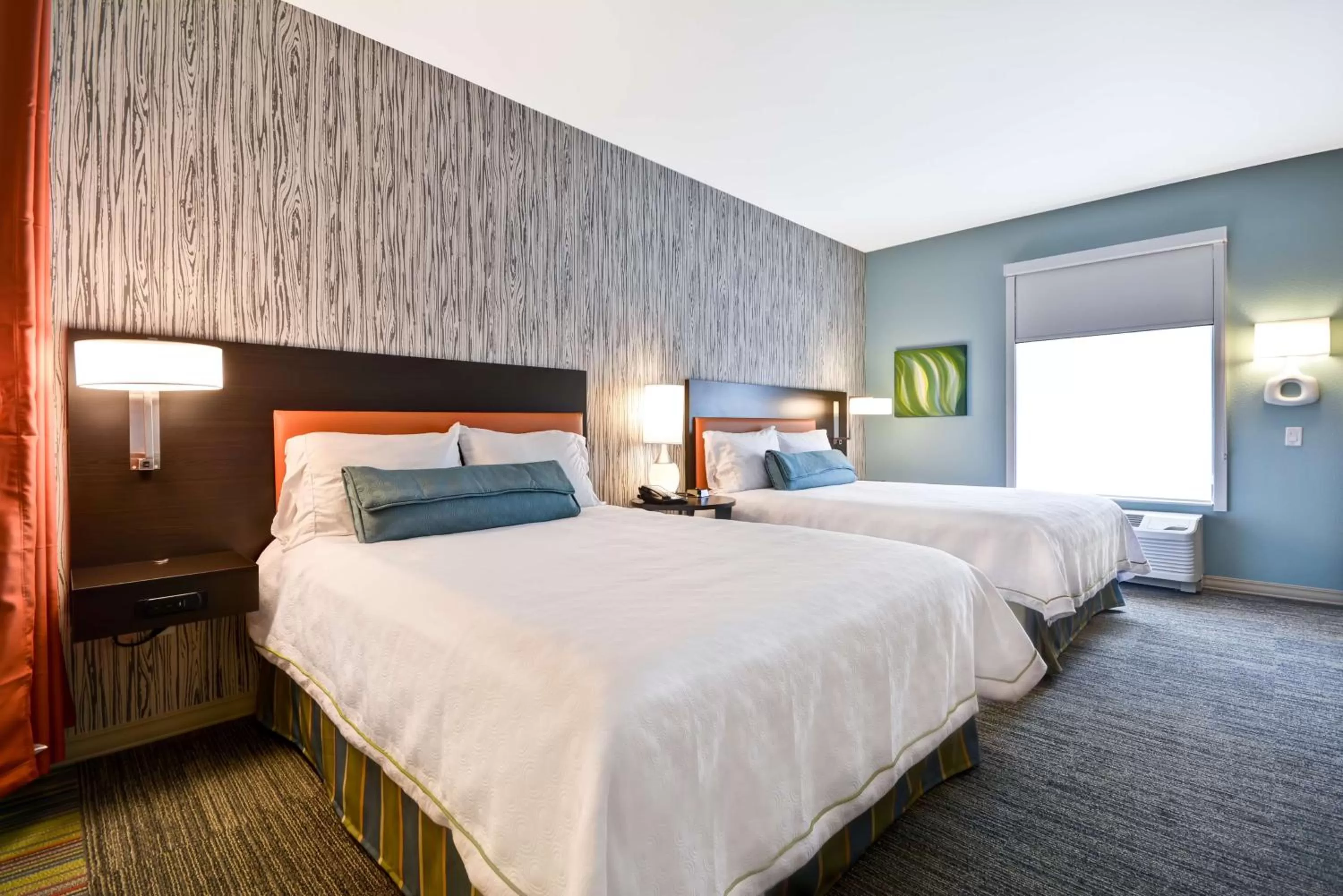 Queen Studio with Two Queen Beds - Non-Smoking in Home2 Suites By Hilton Evansville