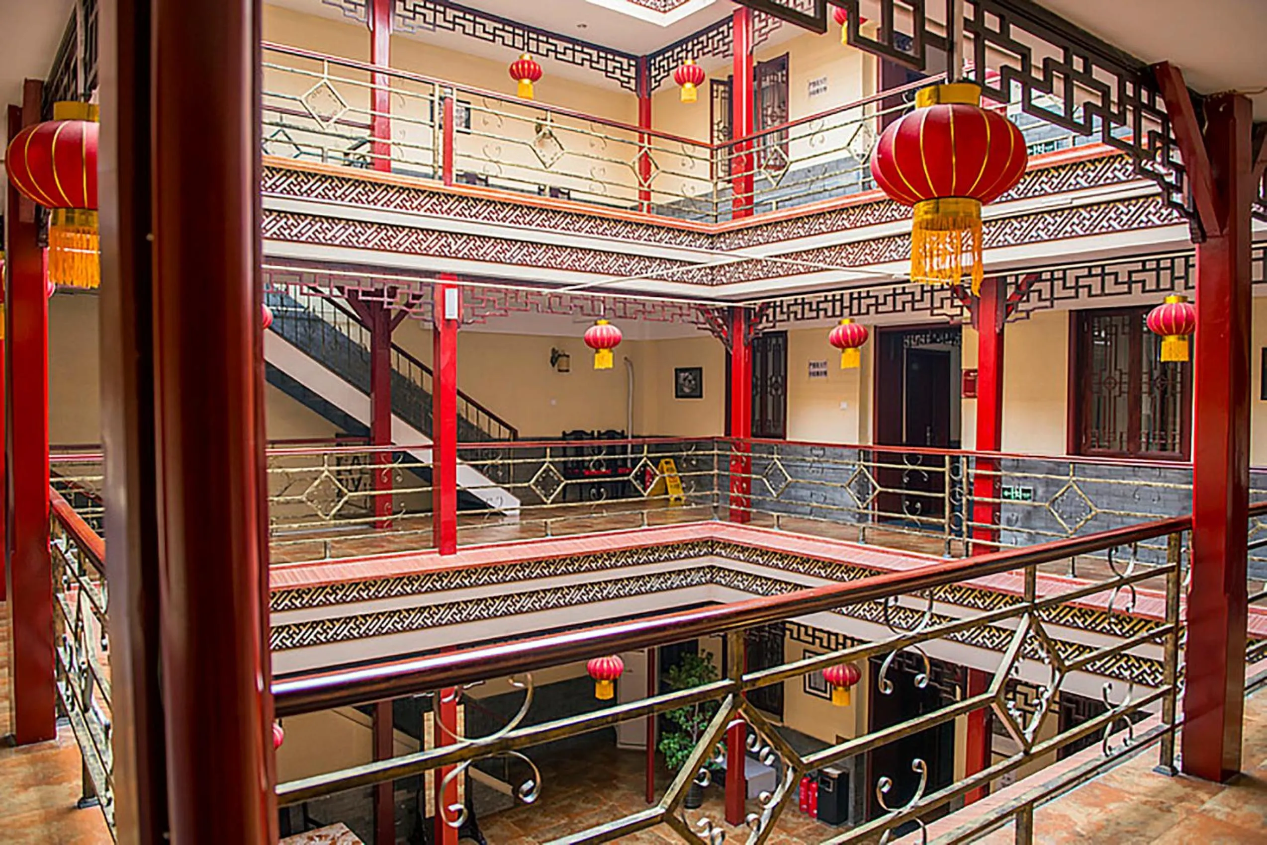 Balcony/Terrace in Beijing Hyde Courtyard Hotel