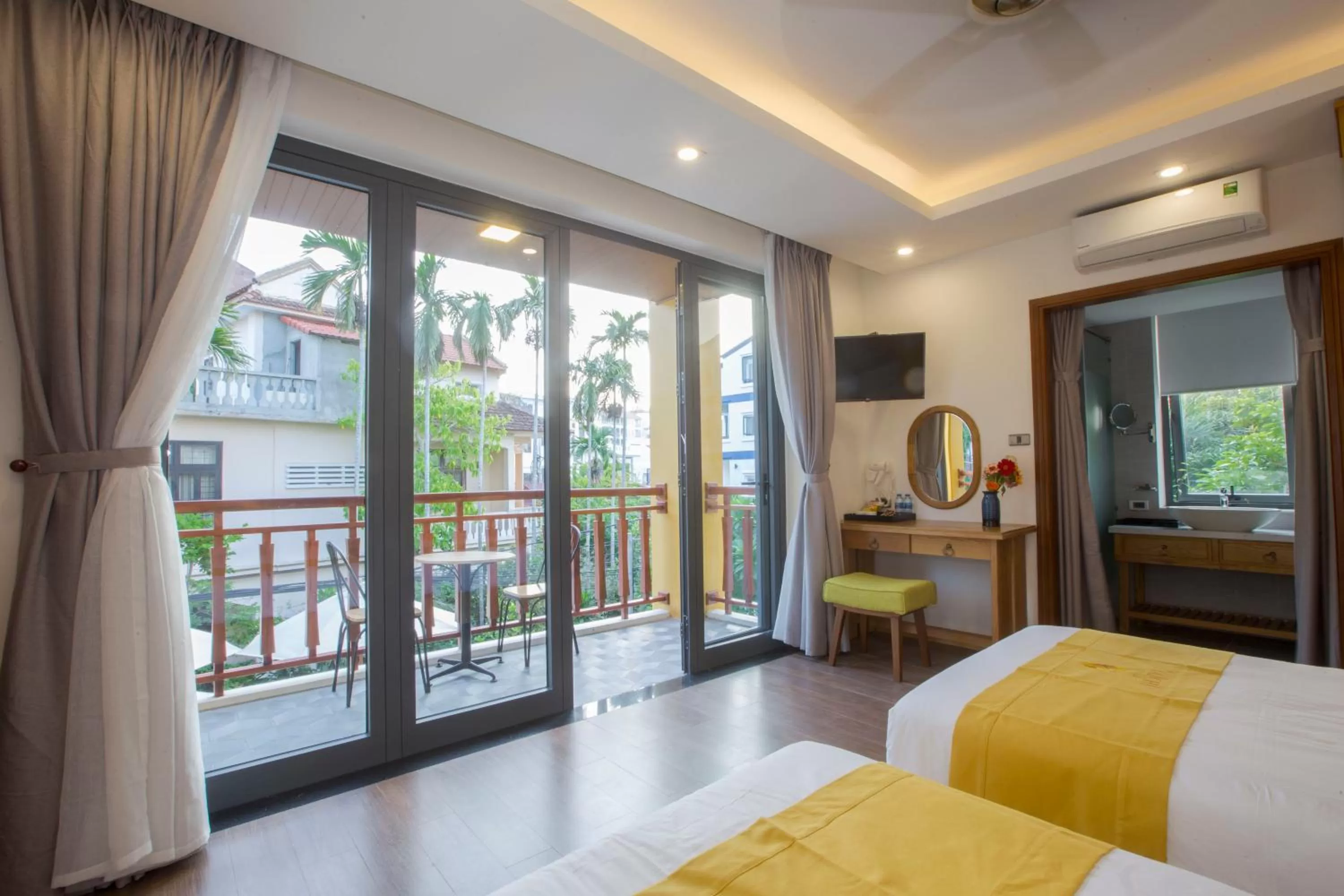 Superior Double or Twin Room with Balcony in MaiChi Villa Hoi An