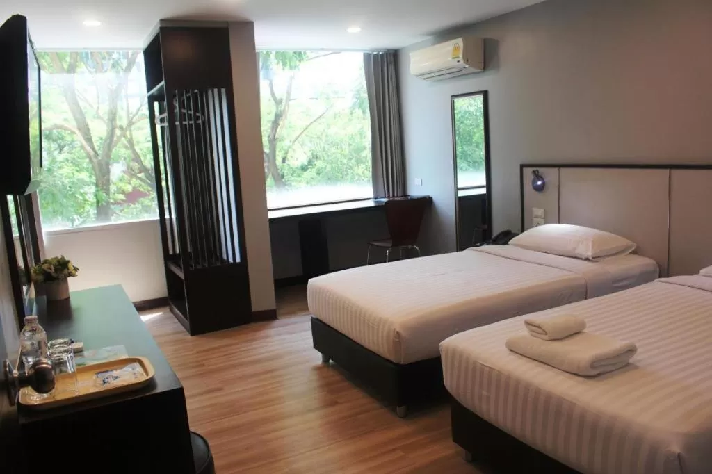 Deluxe Triple Room in YWCA Hotel Bangkok