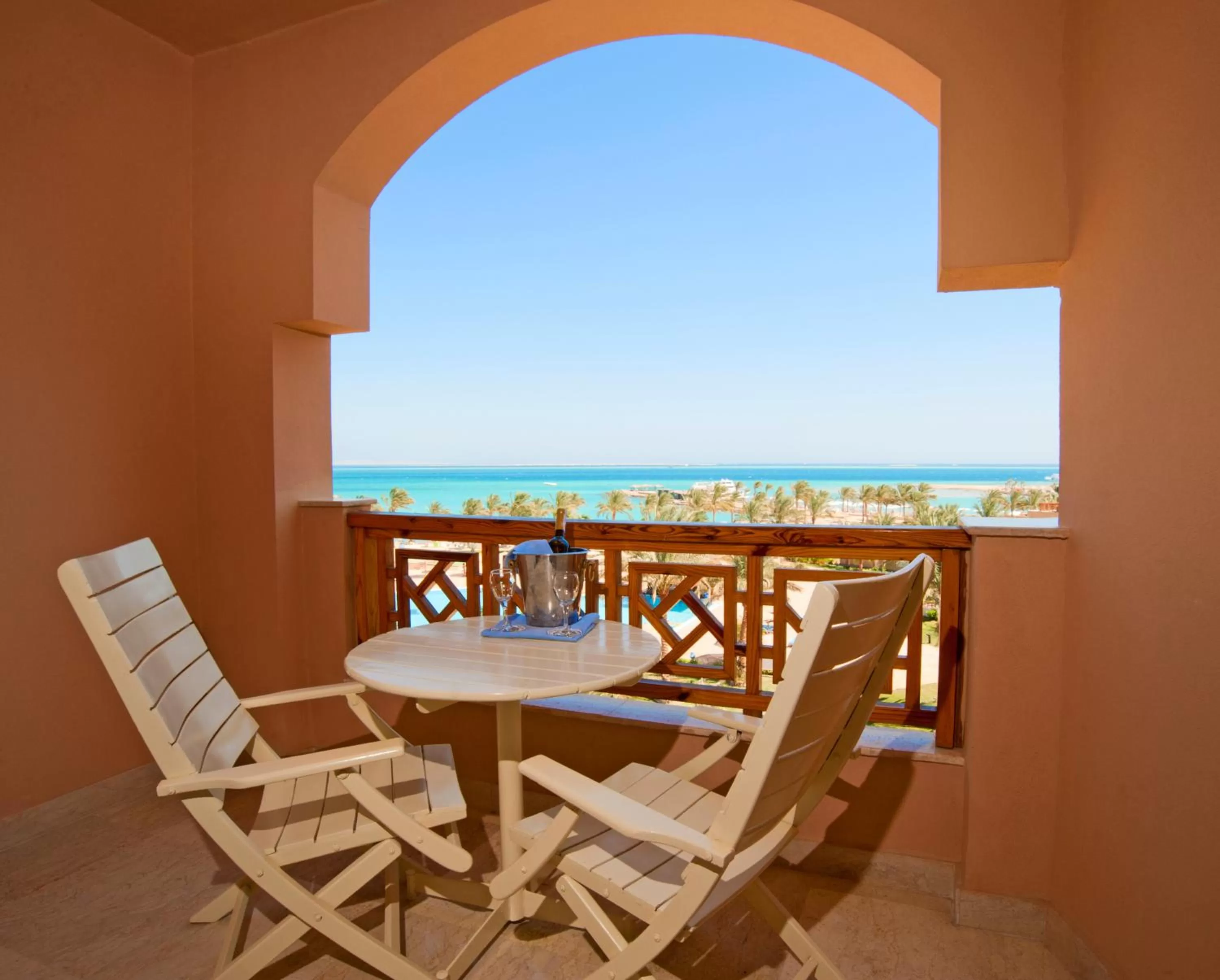 Family Room with Partial Sea View  in Continental Hotel Hurghada