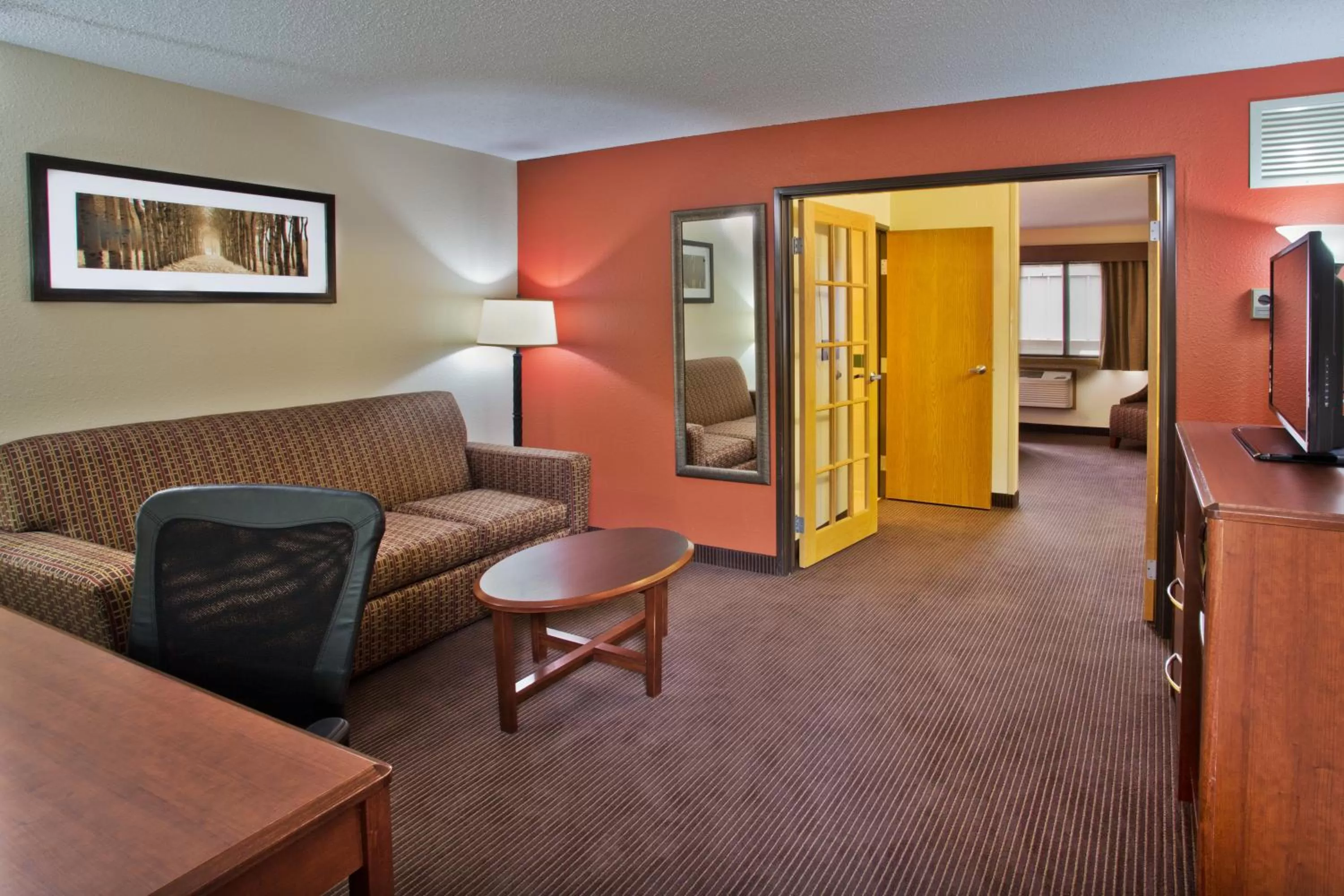 1 King Bed, Sofa Bed, One-Bedroom Suite, Non-Smoking in AmericInn by Wyndham Grand Forks