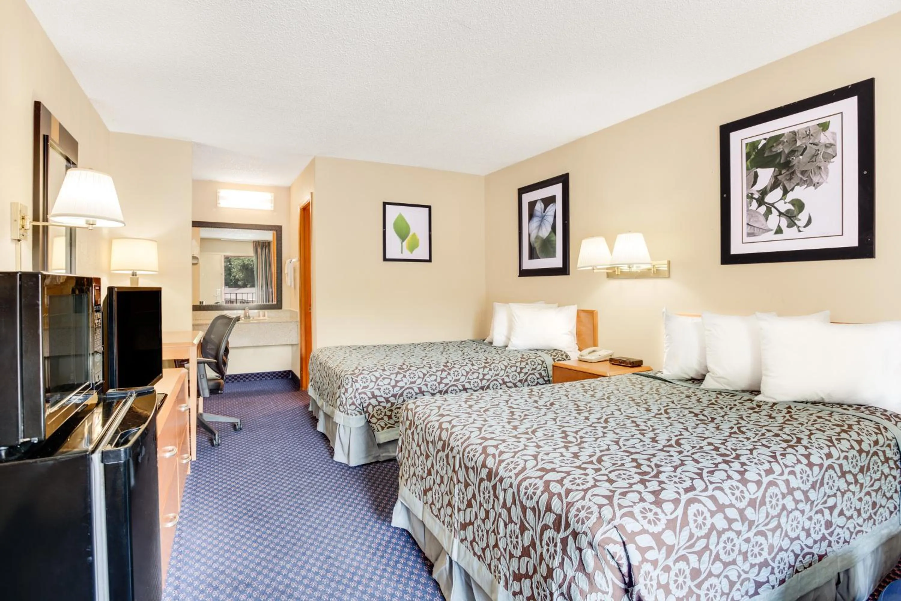 Double Room with Two Double Beds - Non-Smoking in Days Inn by Wyndham Downtown Aiken