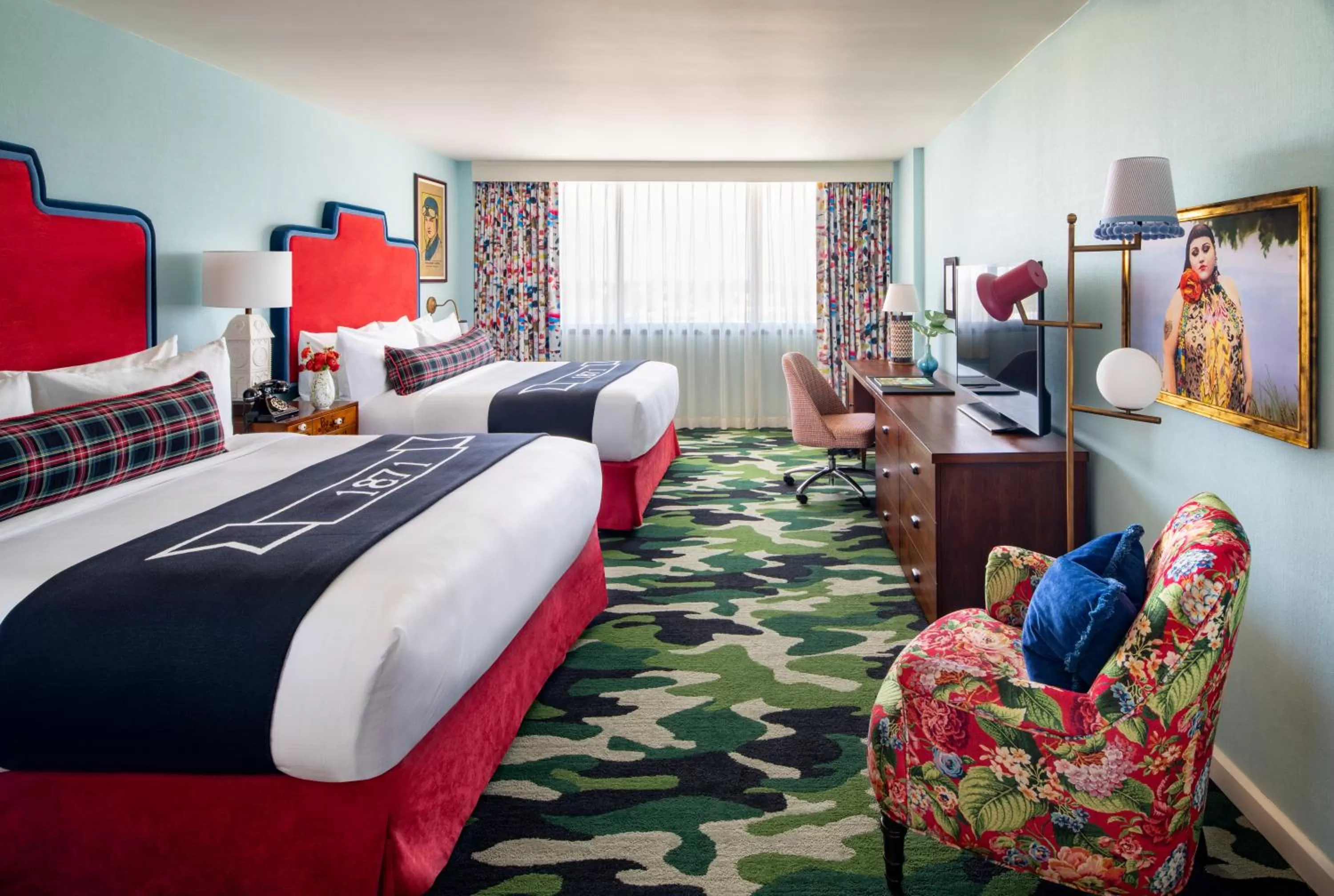 Standard Queen Room with Two Queen Beds in Graduate by Hilton Fayetteville, AR