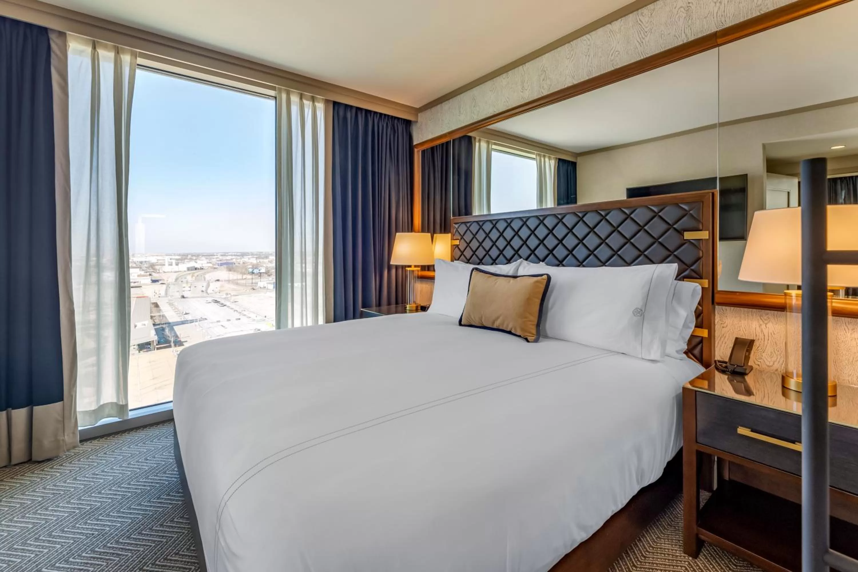 Suite 1 King Bed in Omni Oklahoma City Hotel