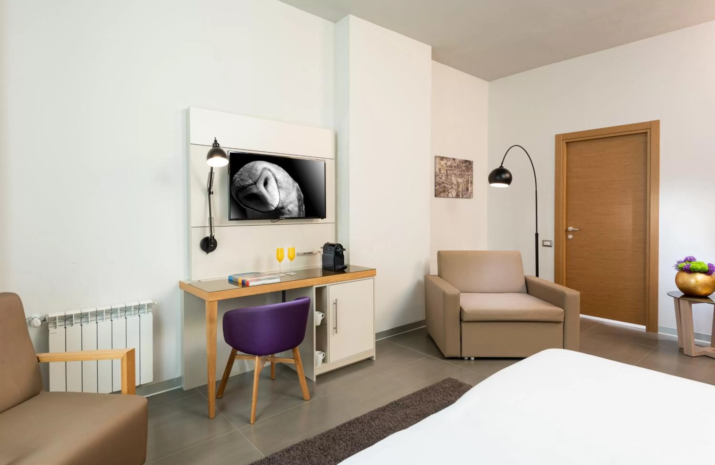 Deluxe Triple Room in NYX Hotel Milan by Leonardo Hotels