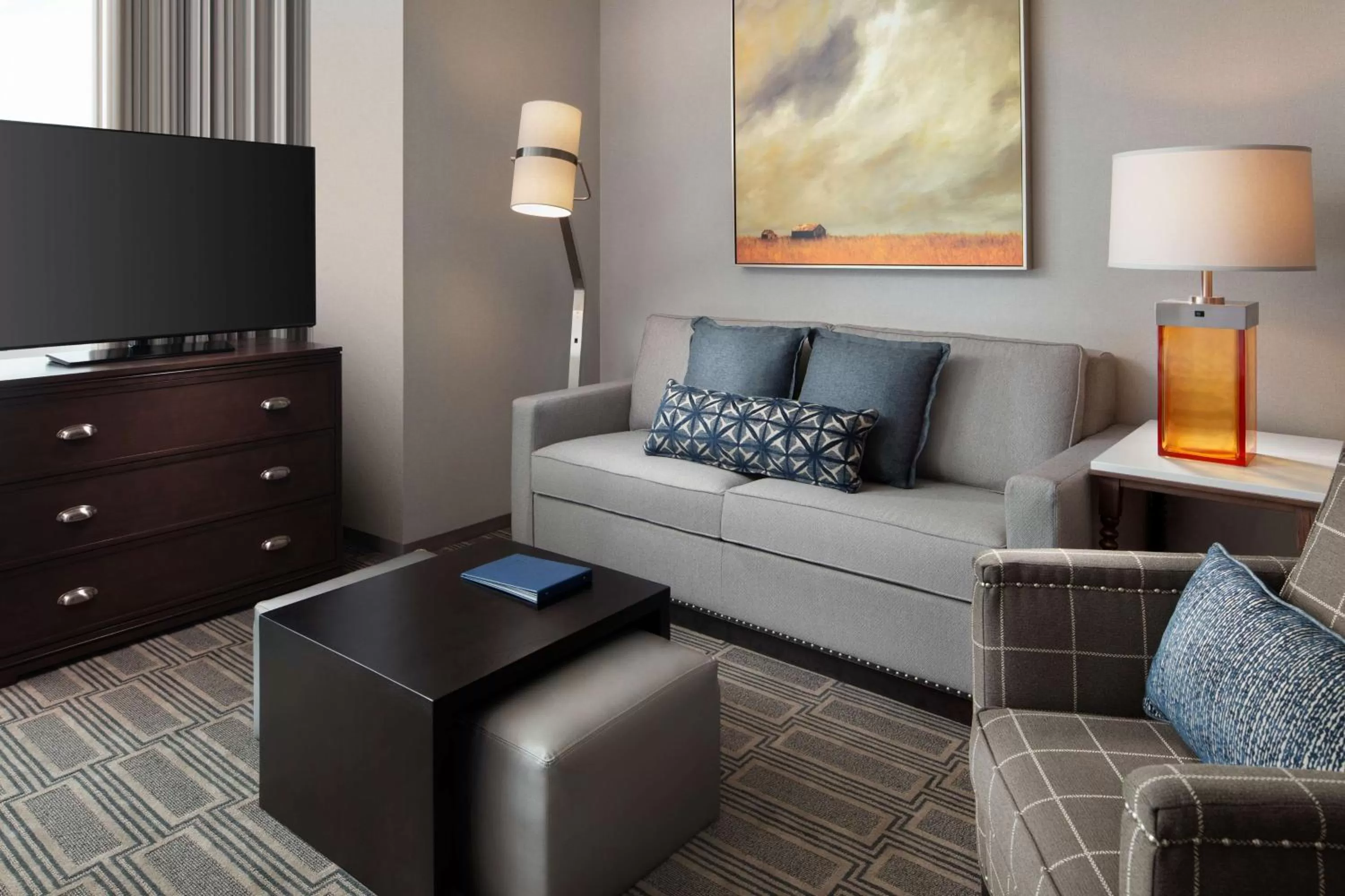 Suite with Two Queen Beds and City View - Hearing Accessible in Homewood Suites By Hilton Teaneck Glenpointe