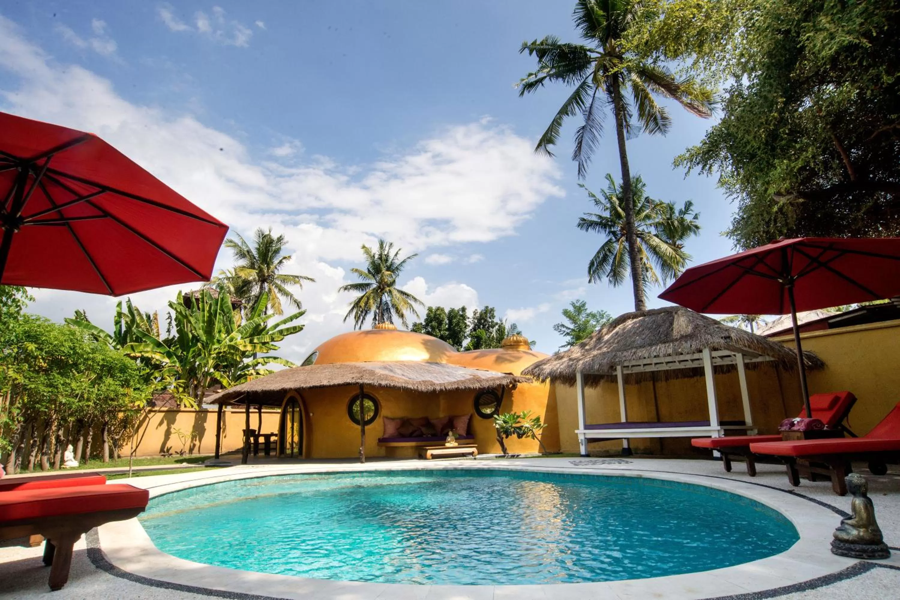 Two Bedroom Loft Villa With Private Swimming Pool in Bel Air Resort