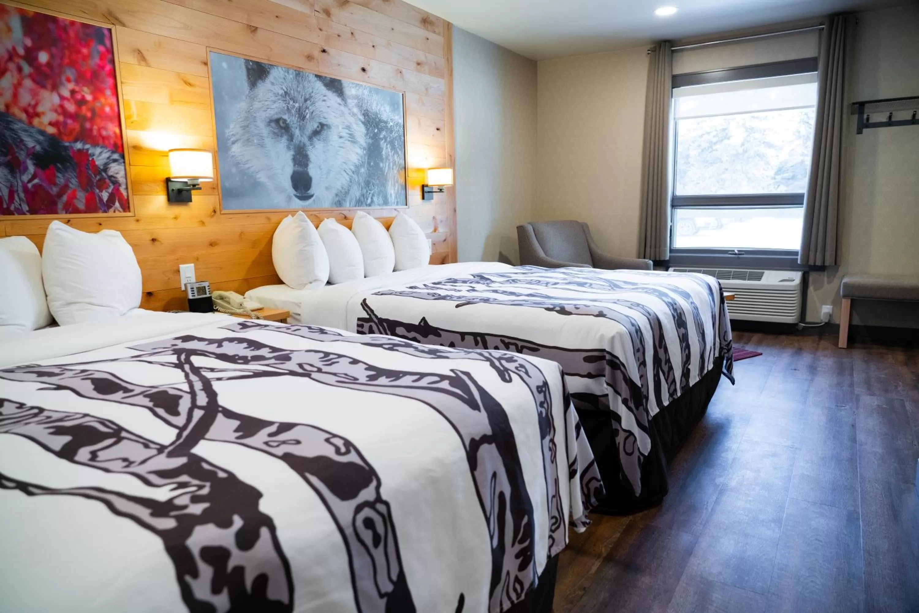 Junior Suite with Two Queen Beds in Banff Rocky Mountain Resort
