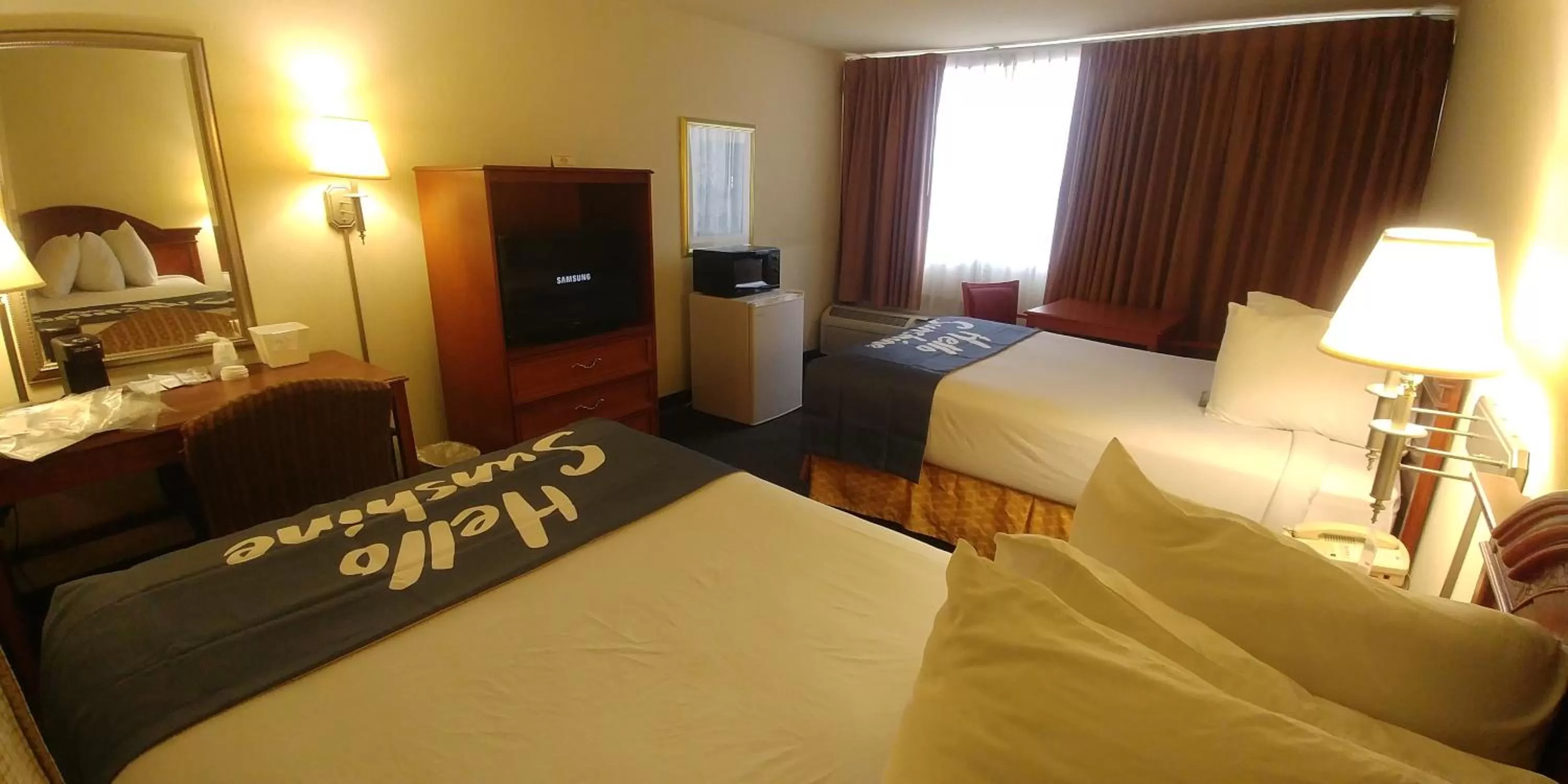 Double Room with Two Double Beds - Non-Smoking in Days Inn by Wyndham Sidney OH