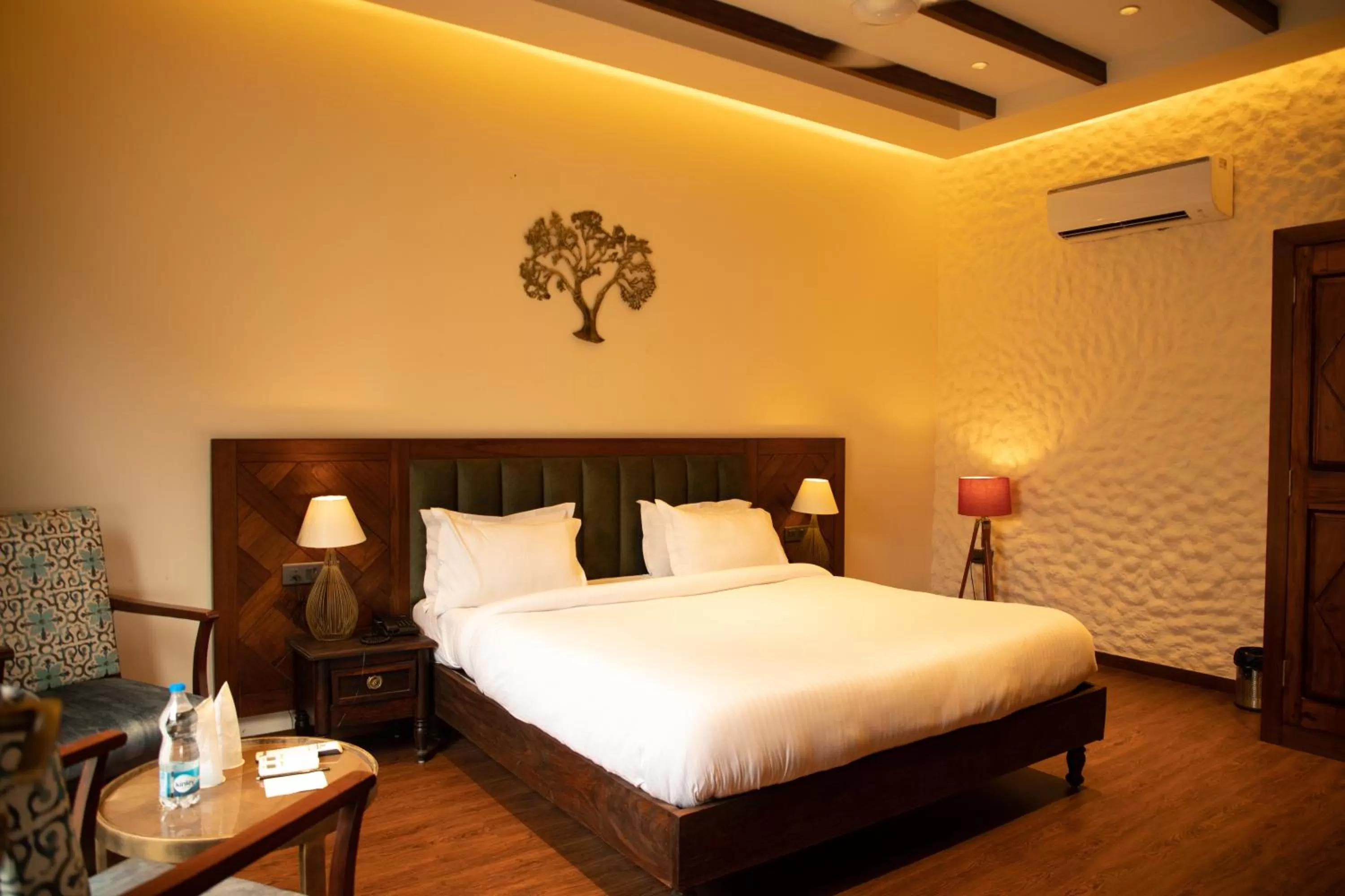 Bed in Palm Villas