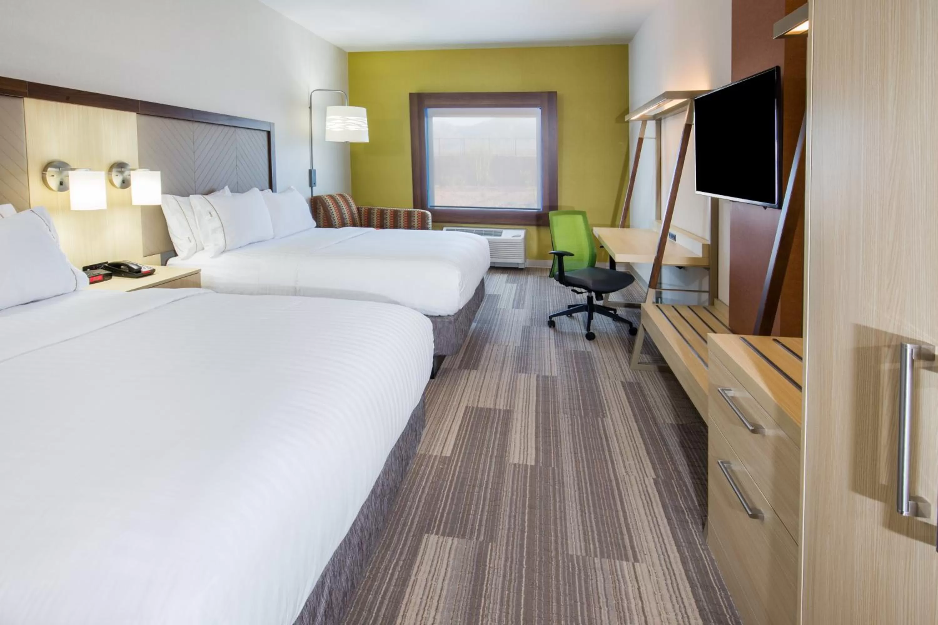 Queen Room with Two Queen Beds - Mobility Access Tub/Non-Smoking in Holiday Inn Express & Suites Pahrump, an IHG Hotel