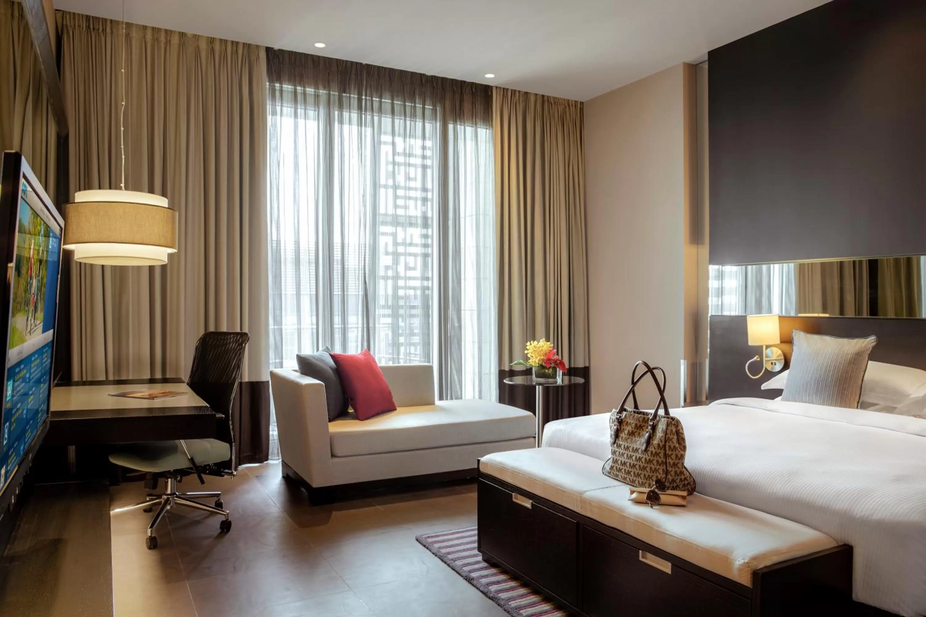 Two Bedroom Suite with Balcony in The Abdali Boulevard Hotel