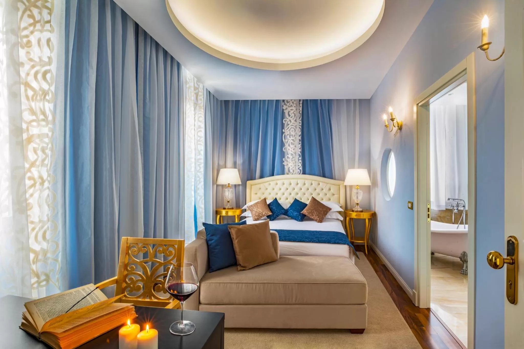 Junior Suite with Spa Access in Grand Hotel Salsomaggiore