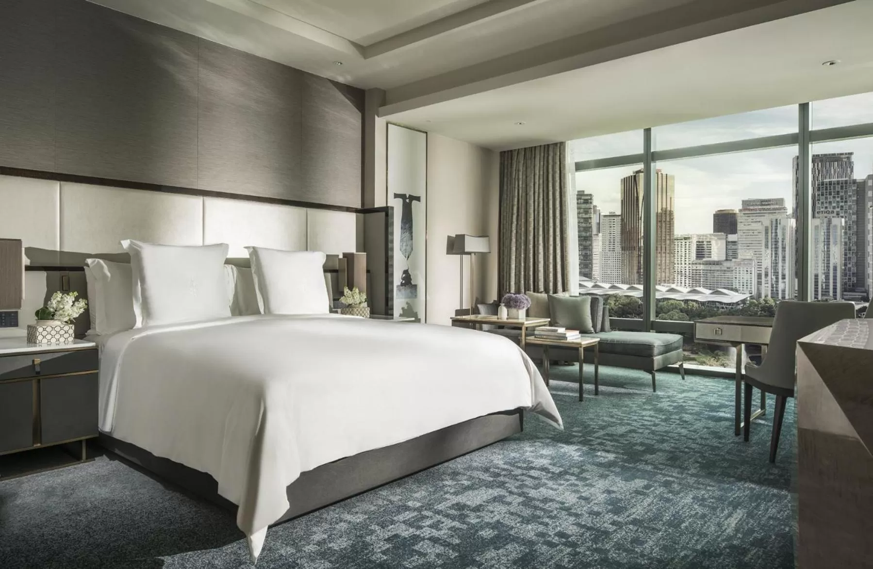Premier King Room with Park View in Four Seasons Hotel Kuala Lumpur