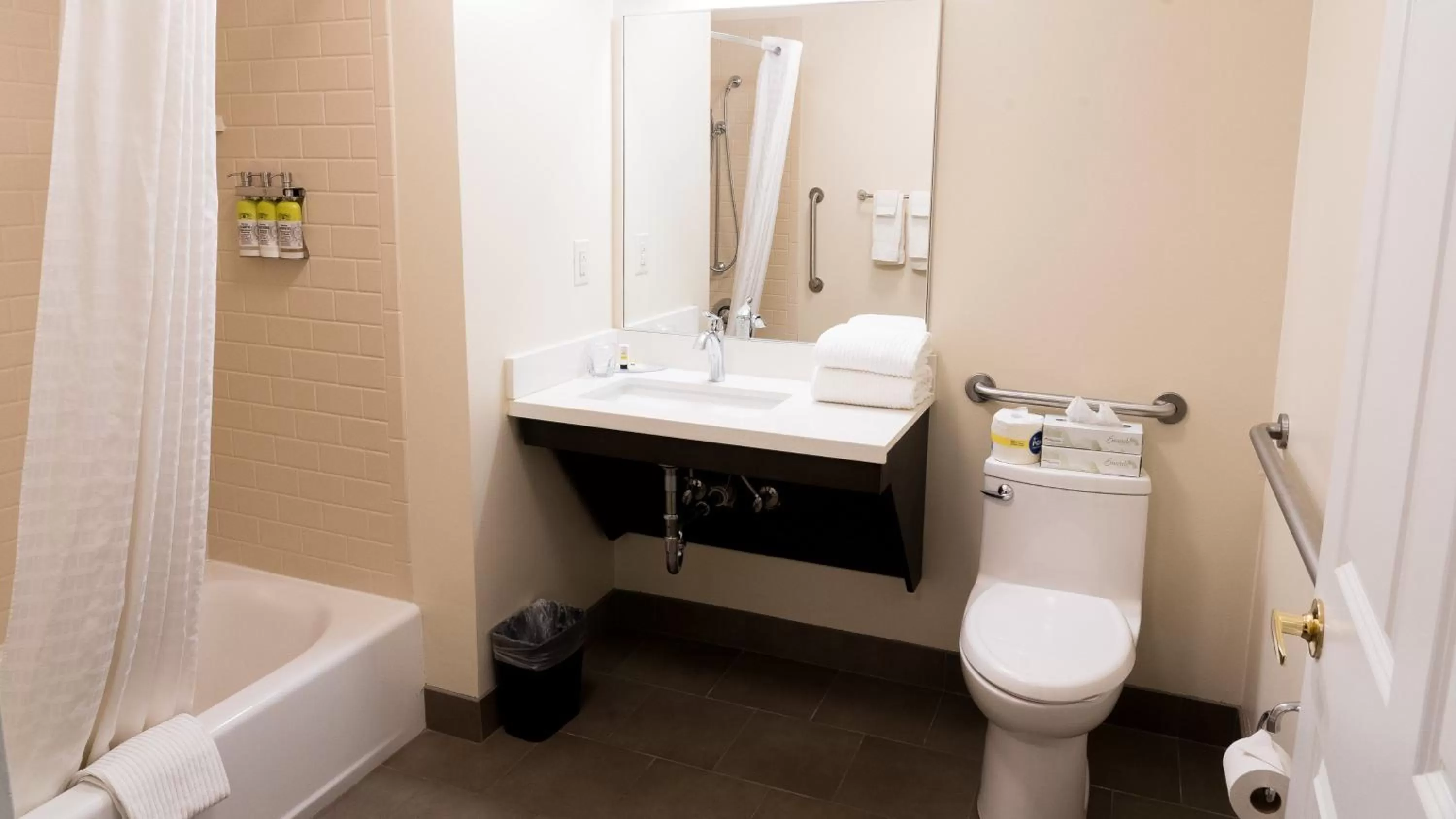 Queen Studio Suite with Mobility Accessible Tub - Non-Smoking in Candlewood Suites Saint Joseph - Benton Harbor, an IHG Hotel