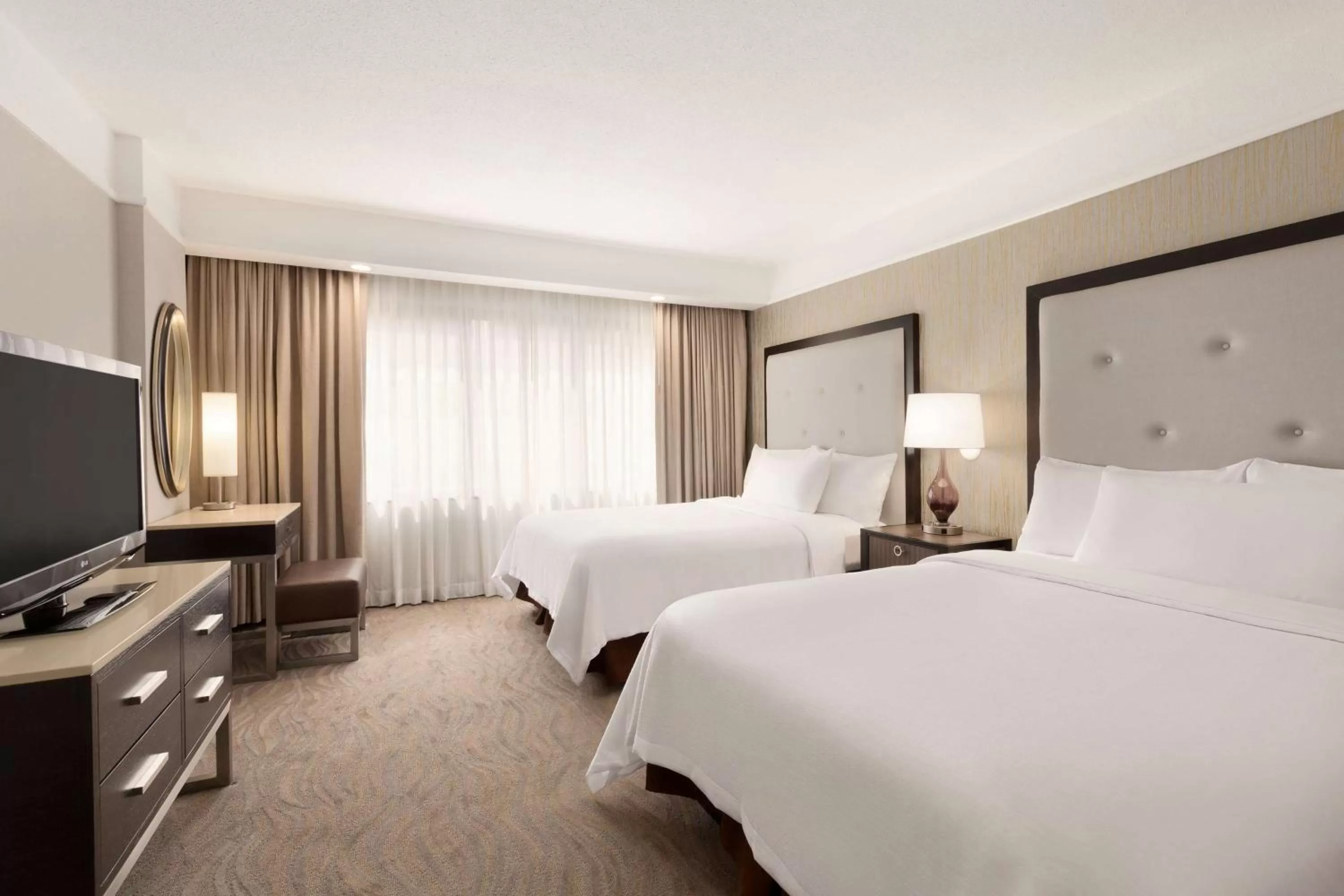 Queen Suite with Two Queen Beds - Non-Smoking in Embassy Suites by Hilton Irvine Orange County Airport
