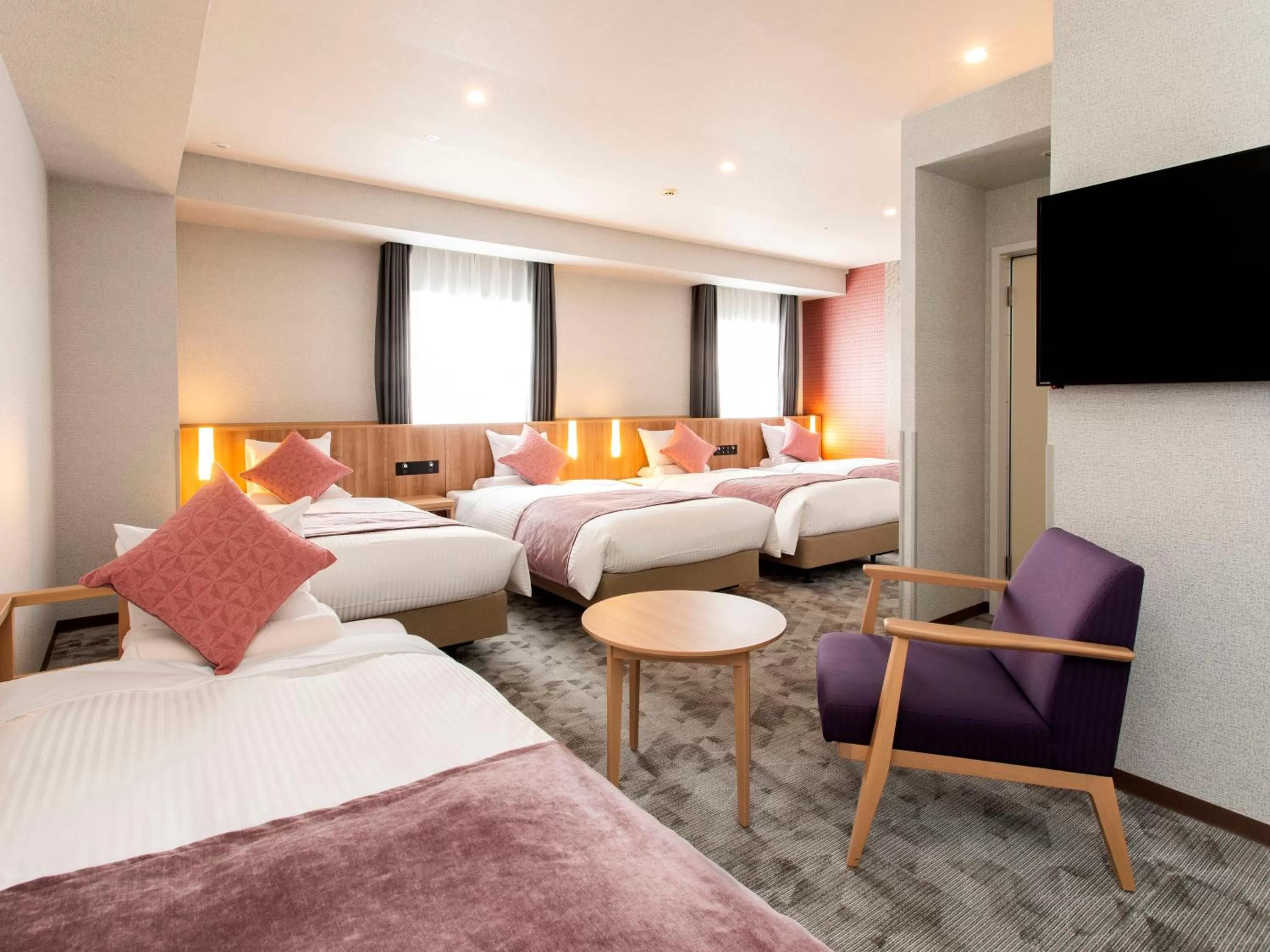 Deluxe Quadruple Room - single occupancy - Non-Smoking in ART HOTEL Aomori