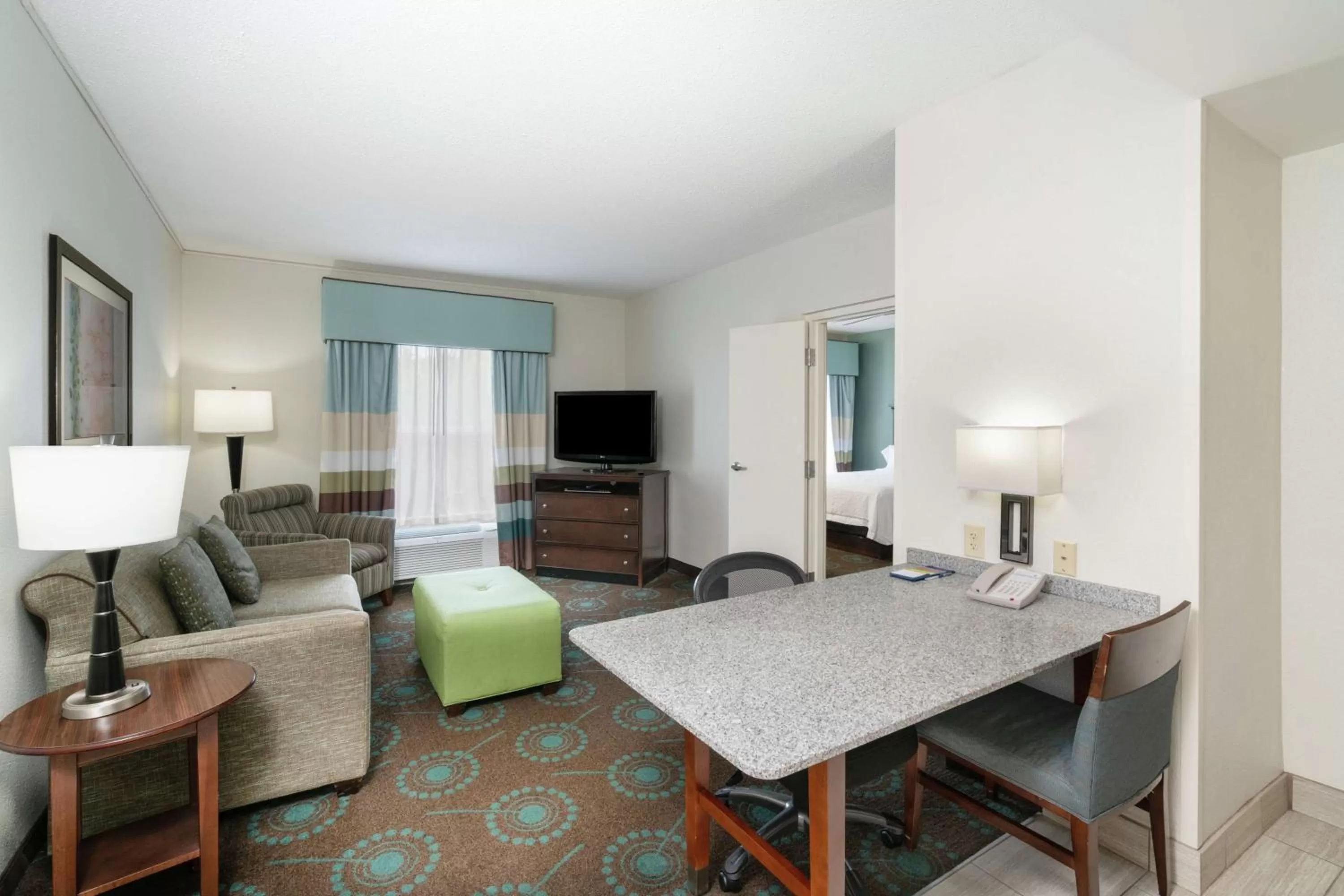 One-Bedroom Queen Suite with Two Queen Beds - Non-Smoking in Hampton Inn & Suites Mooresville