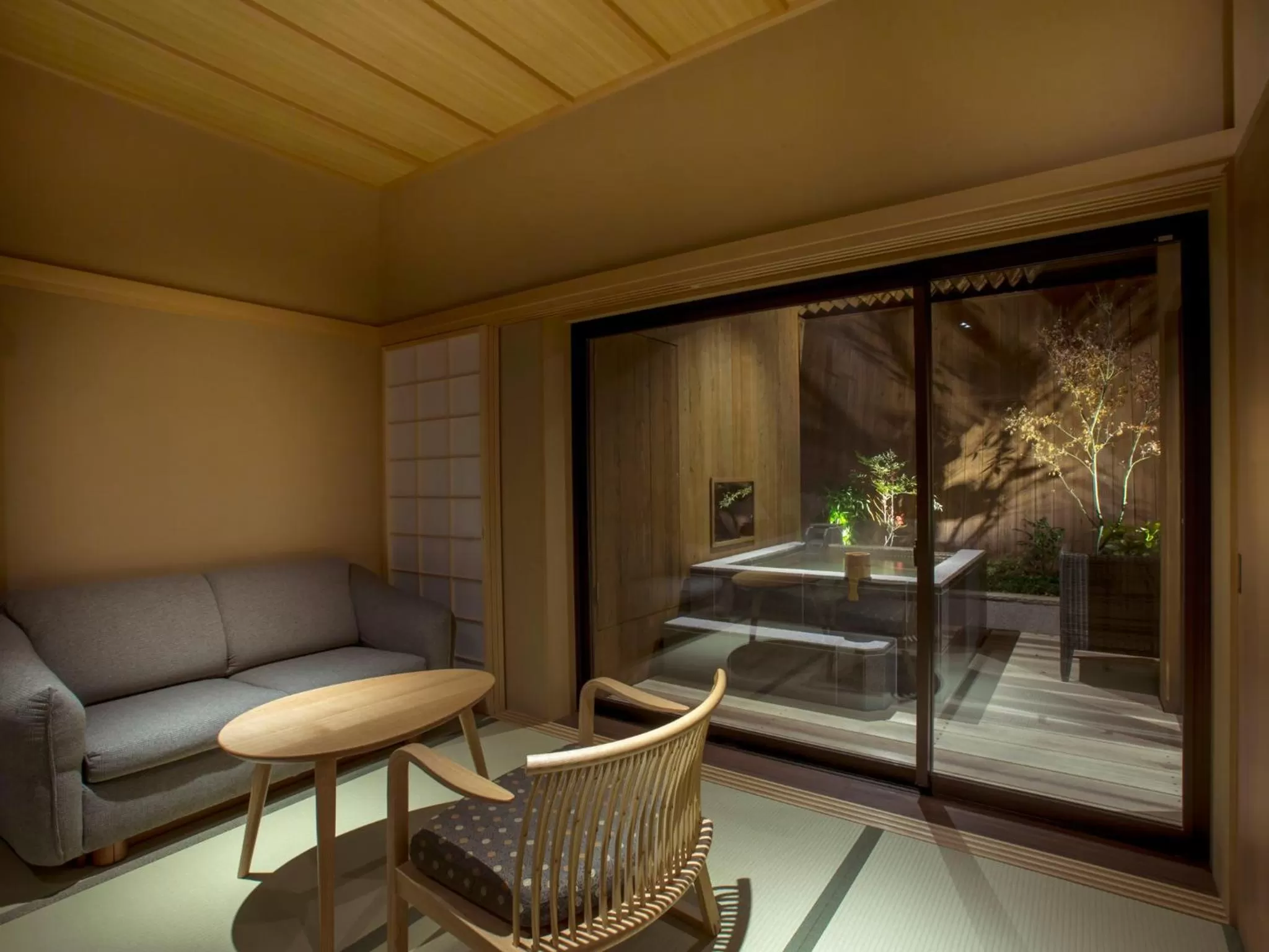 Grand Twin Room with Private Open Air Bath - Non-Smoking (1st Floor) in Saka Hotel Kyoto