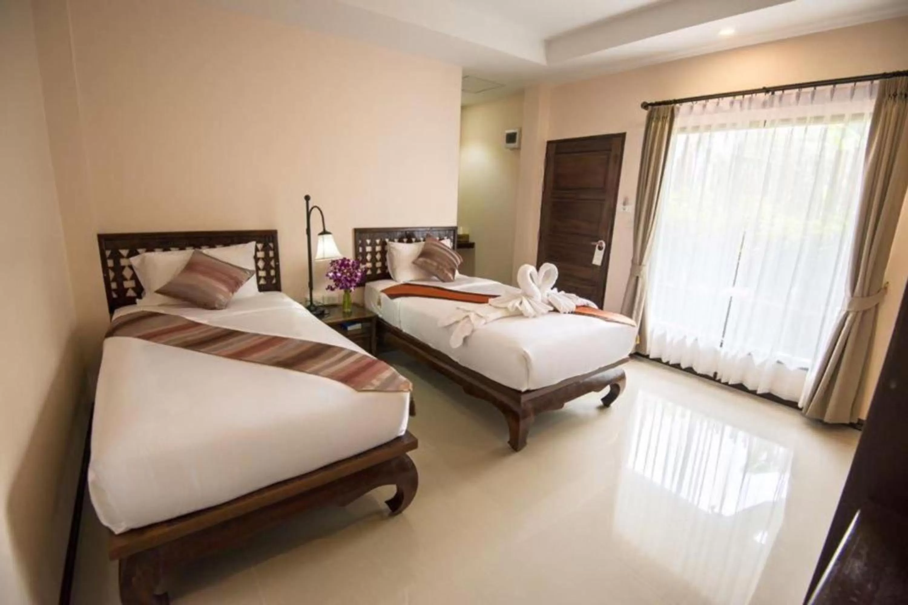 Twin Room with Private Bathroom in Pai Sukhothai Resort SHA Extra Plus