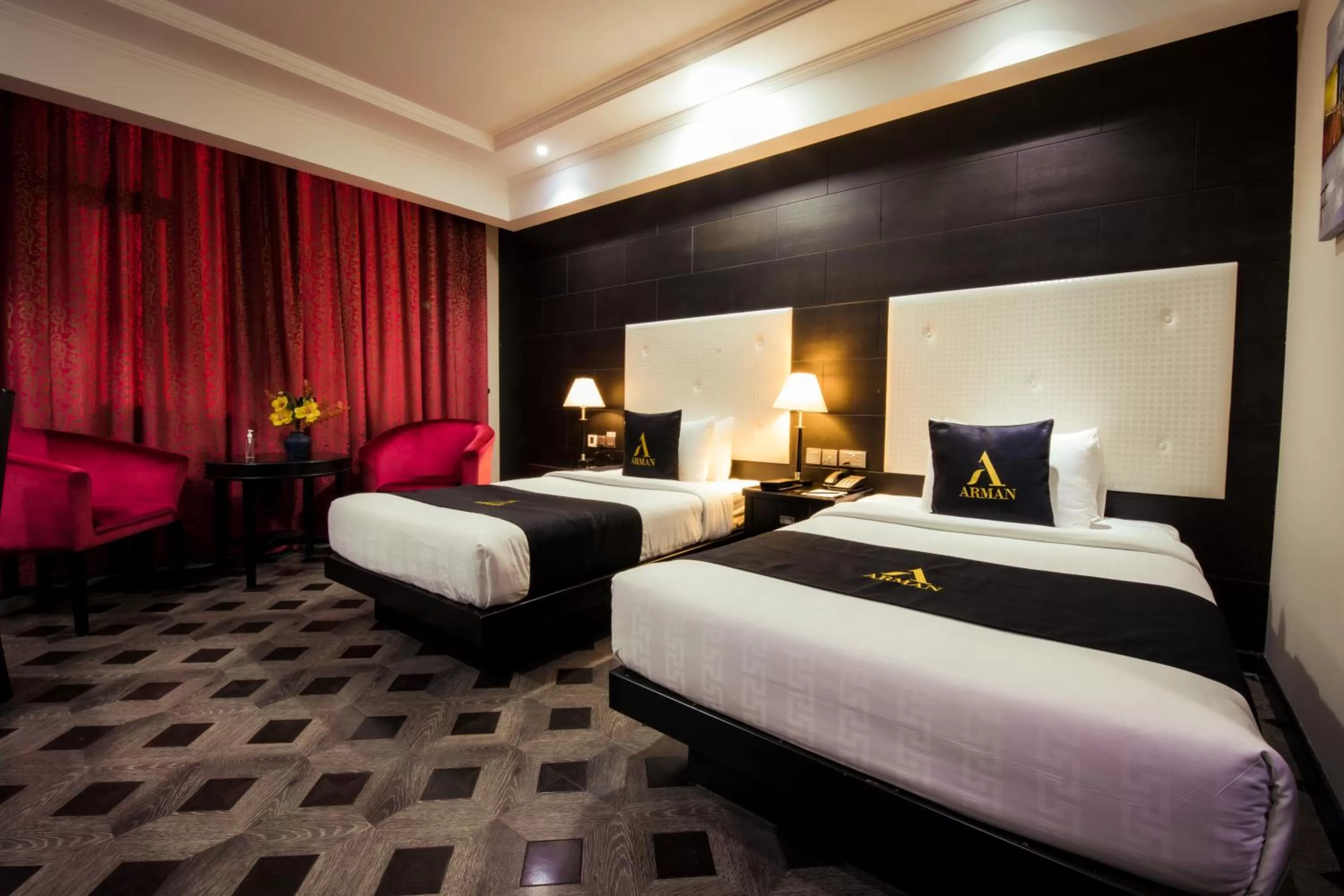 Superior Twin Room in Arman Hotel Juffair Mall