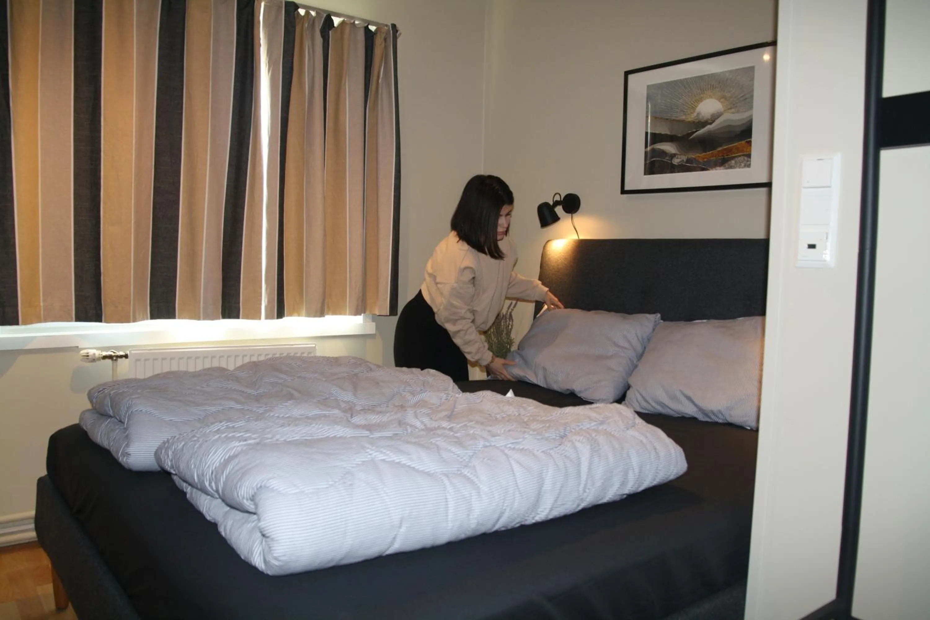 Double Room with Private Bathroom - single occupancy in HI Oslo Haraldsheim