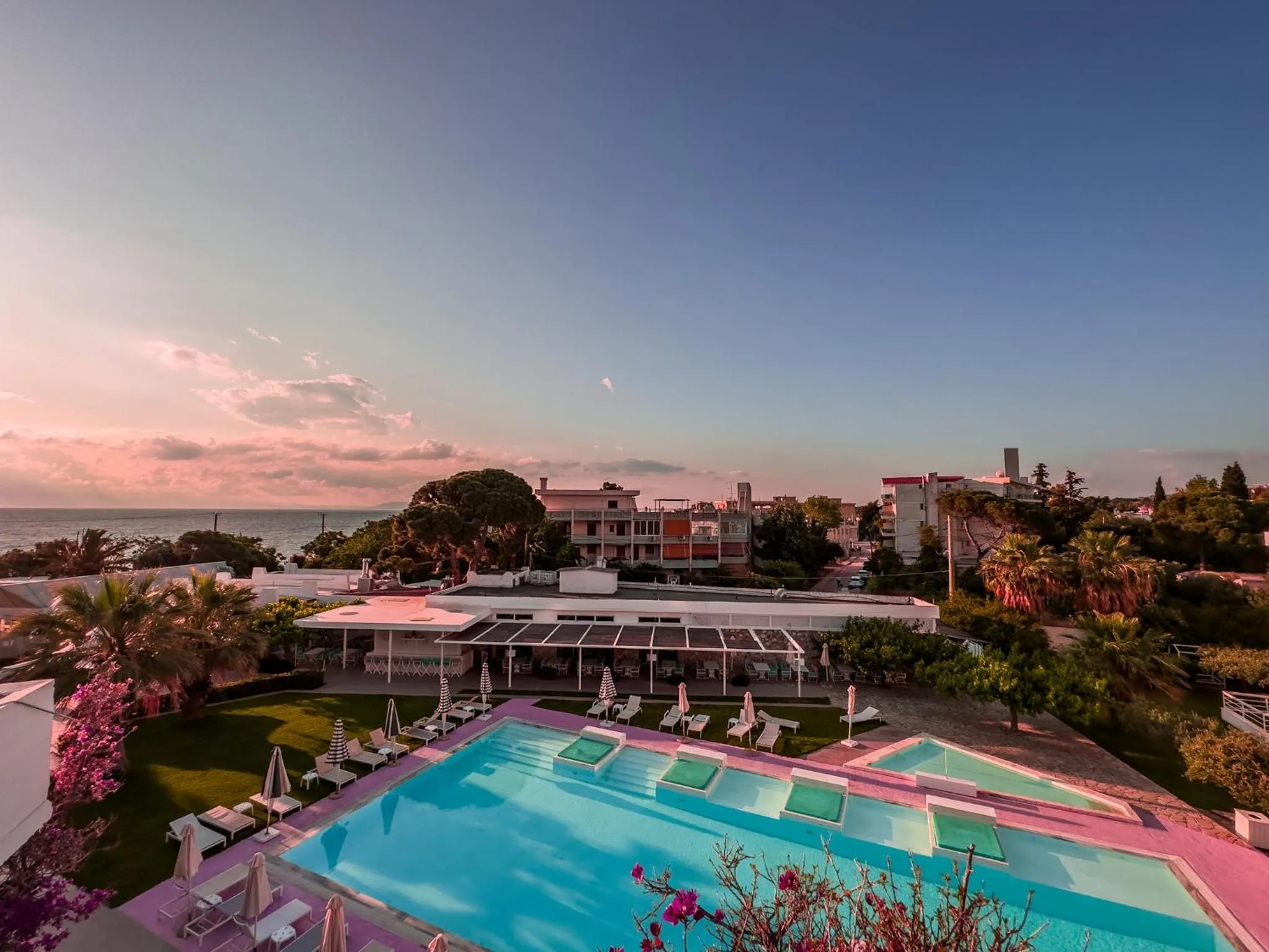 Deluxe Double Room with Side Sea View in Marathon Beach Resort