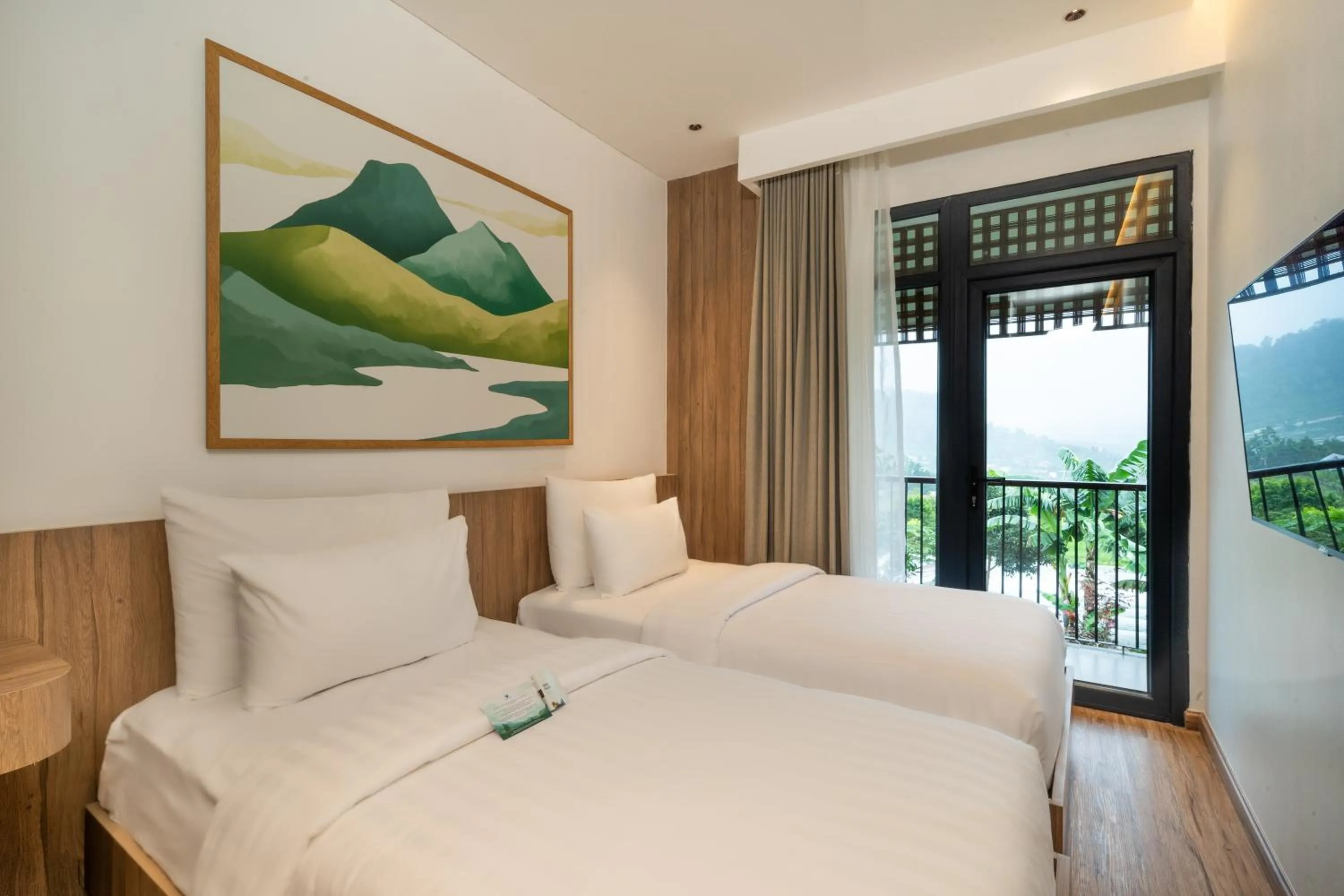 Deluxe Twin Room in Dusun Bedugul Asri