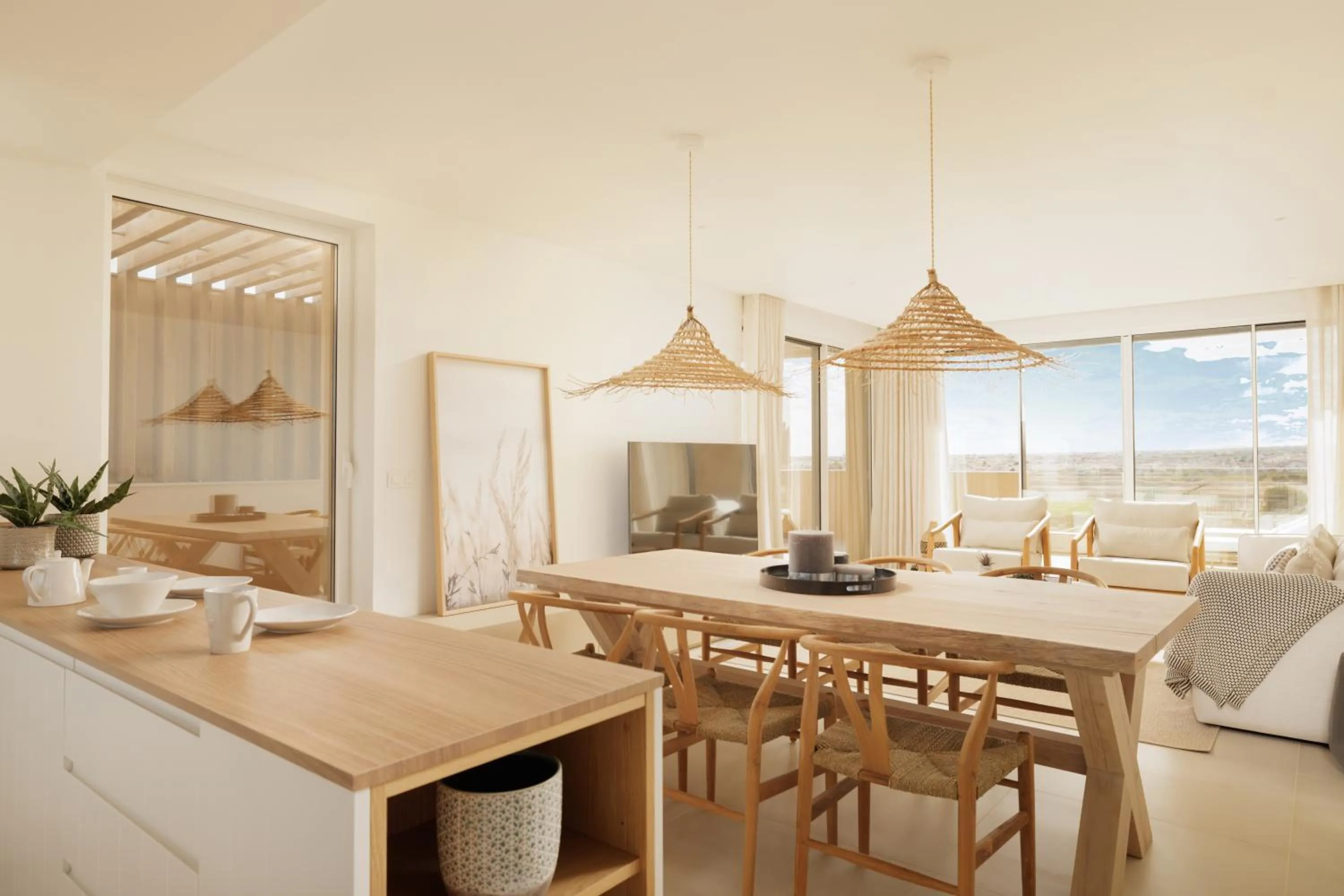 Three-Bedroom Apartment with Sea View in Verdelago Resort