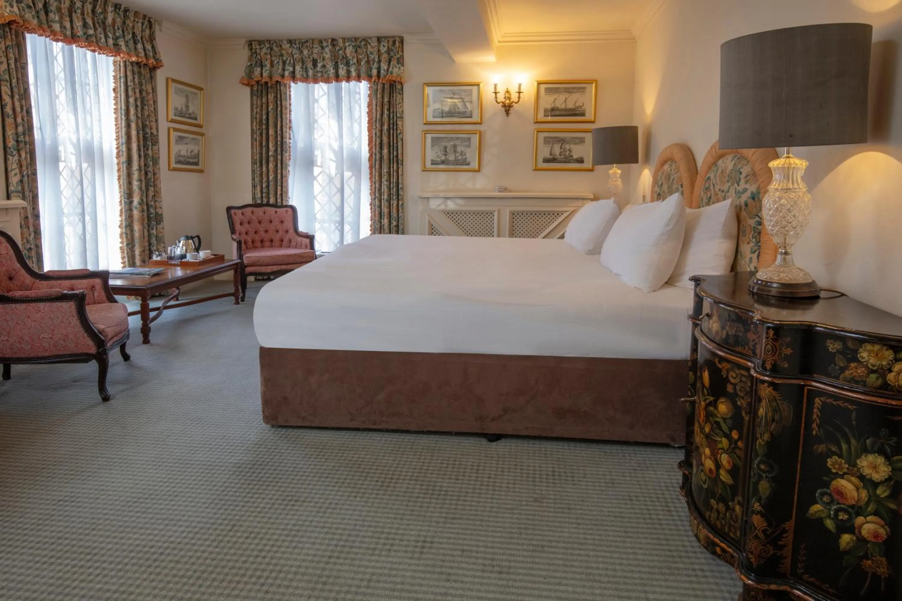 Feature Double Room - Old Hall in Crewe Hall Hotel & Spa - Cheshire
