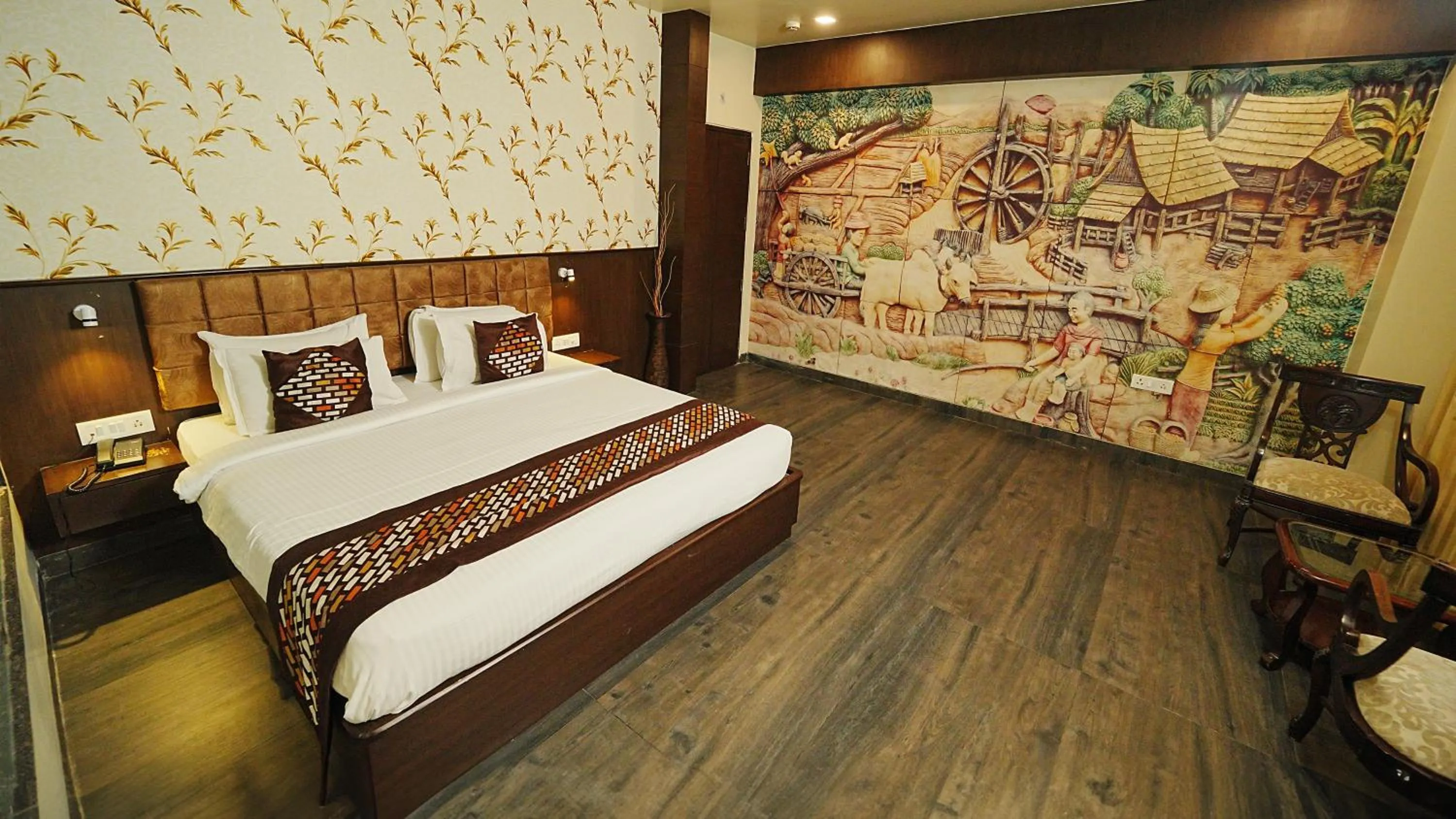 Double Room in Hotel Atulyaa Taj