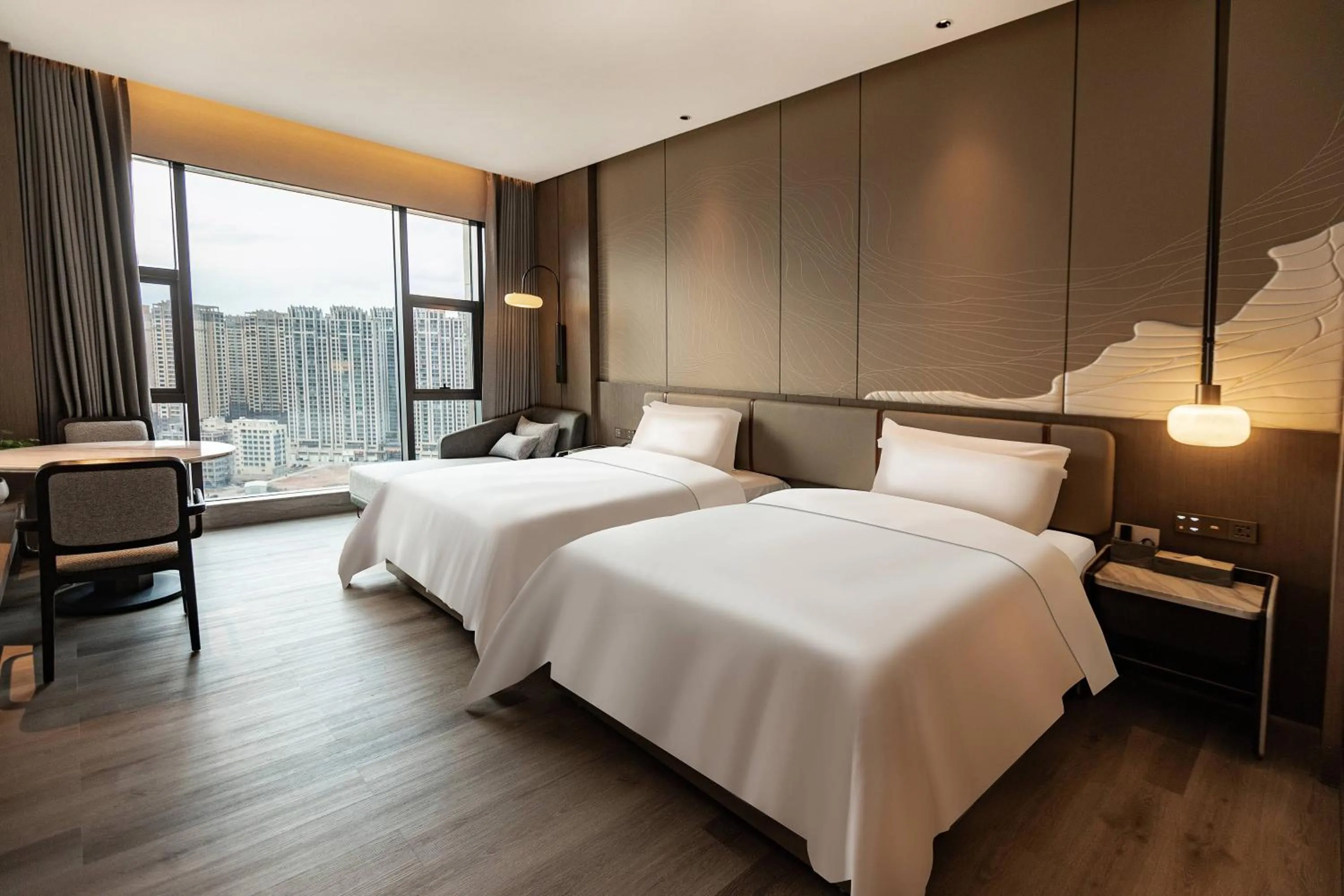 Business Double Room with City View in Wyndham Garden Gaozhou