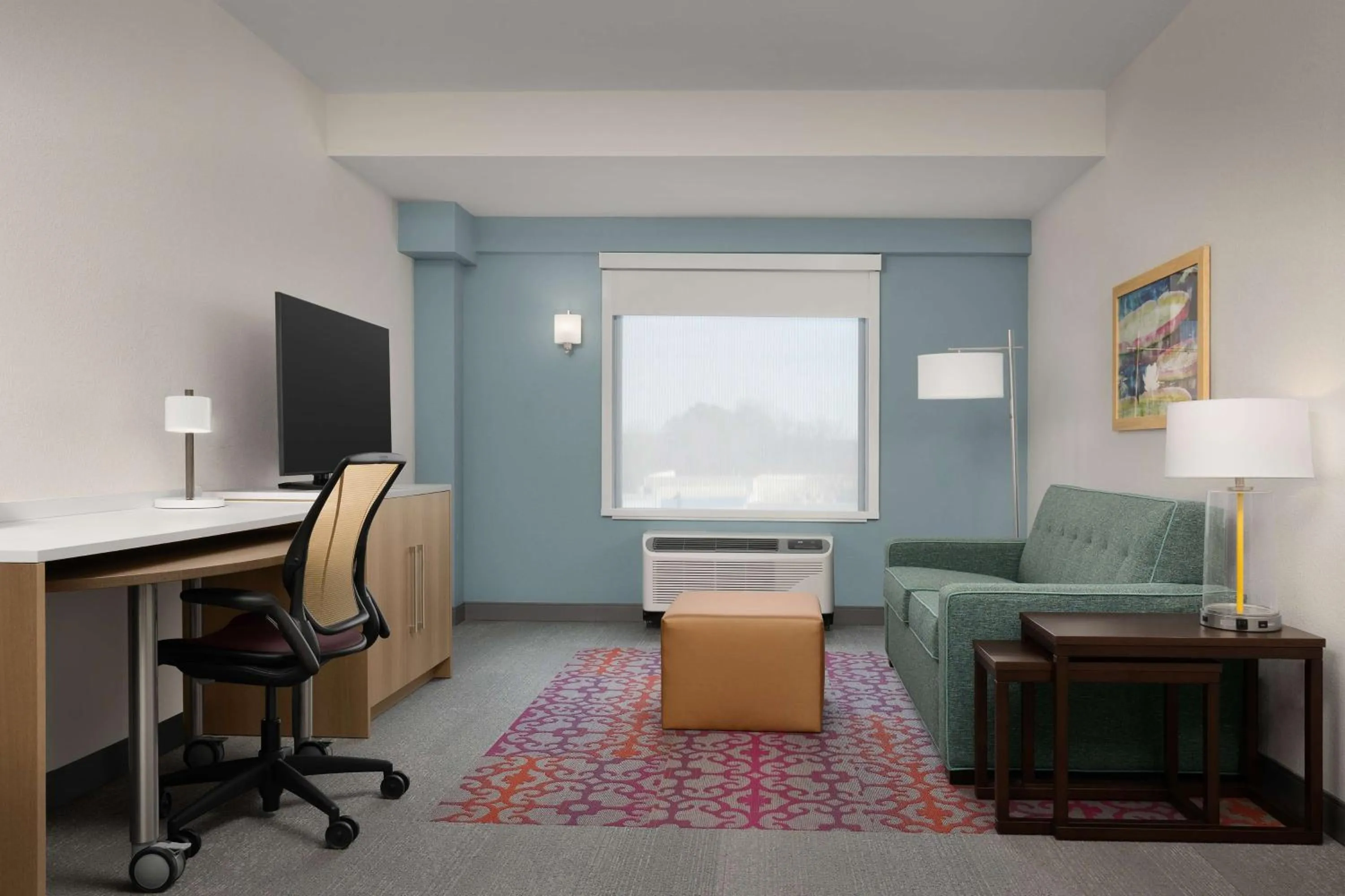 King Suite with Bath Tub - Mobility/Hearing Accessible in Home2 Suites By Hilton Durham University Medical Center