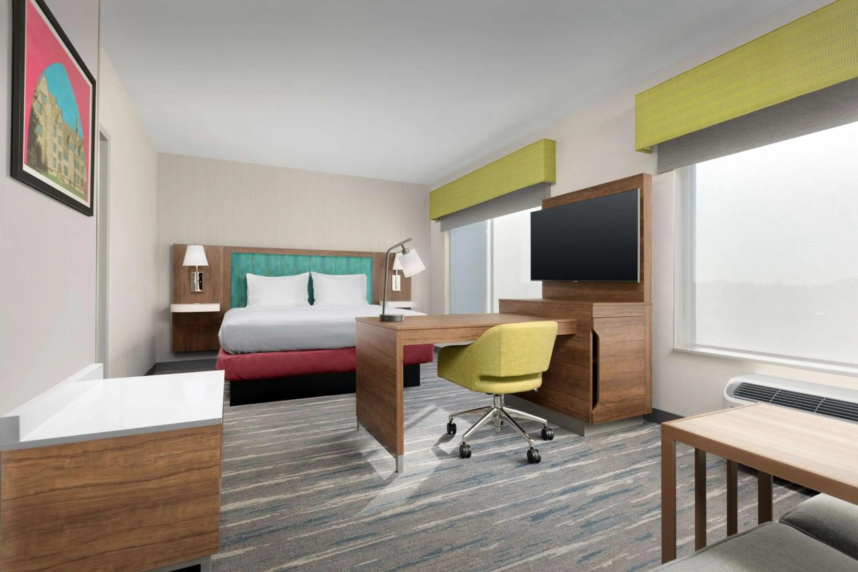 King Studio Suite in Hampton Inn & Suites Durham University Medical Center