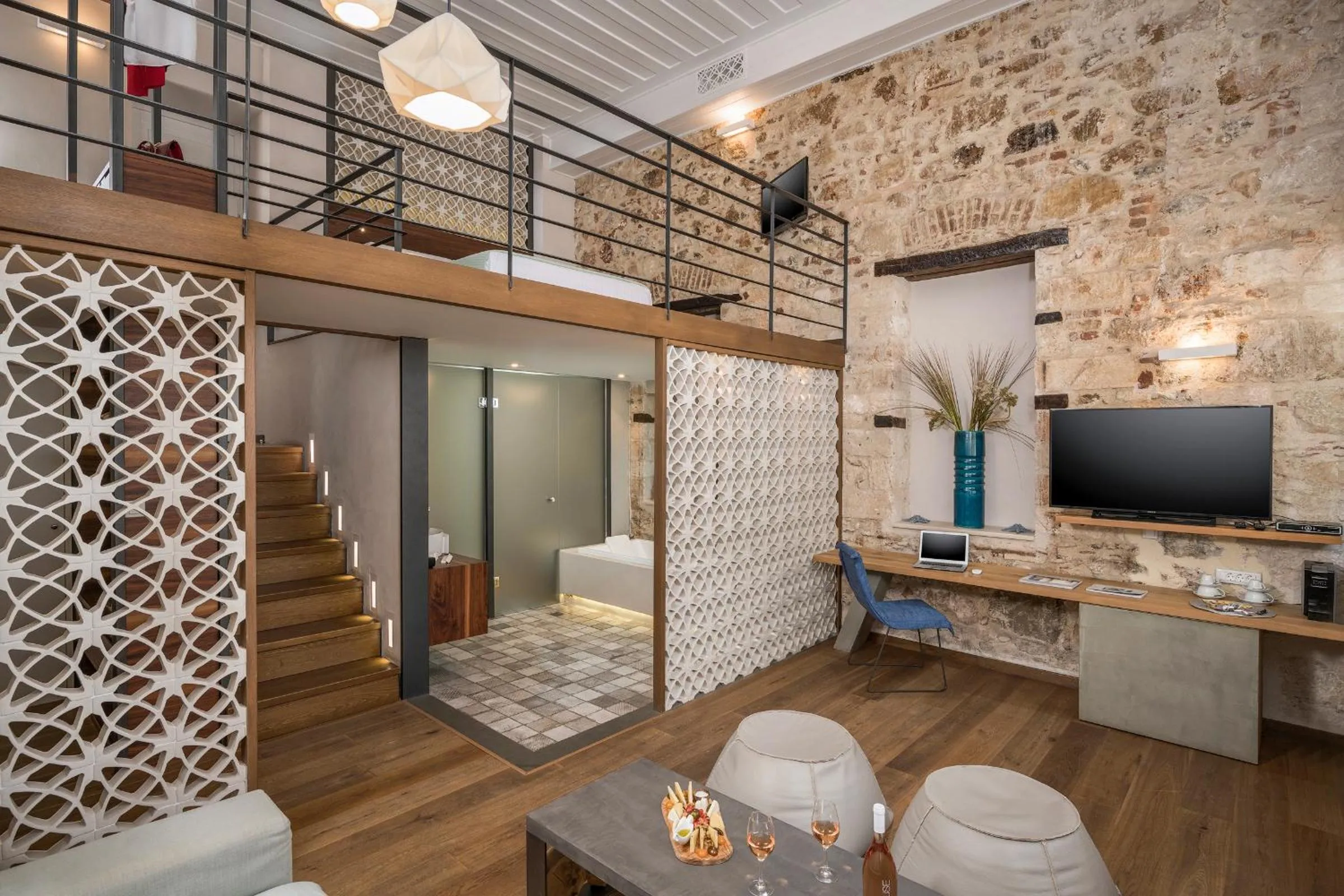 Duplex Suite 57 m2 with Spa Bath in Ambassadors Residence Boutique Hotel