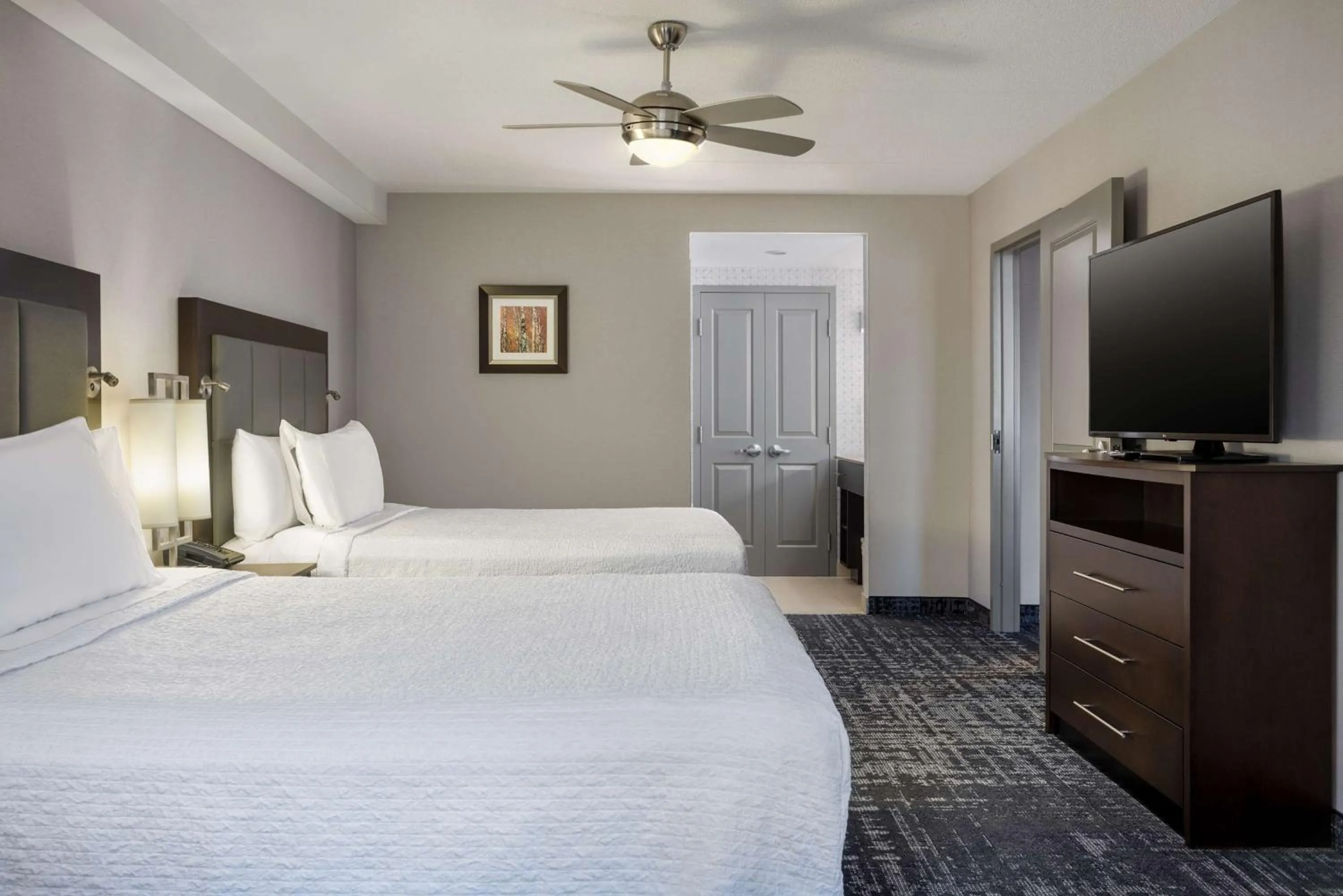 Queen Suite with Two Queen Beds - Hearing Access/Non-Smoking in Homewood Suites by Hilton Waterloo/St. Jacobs