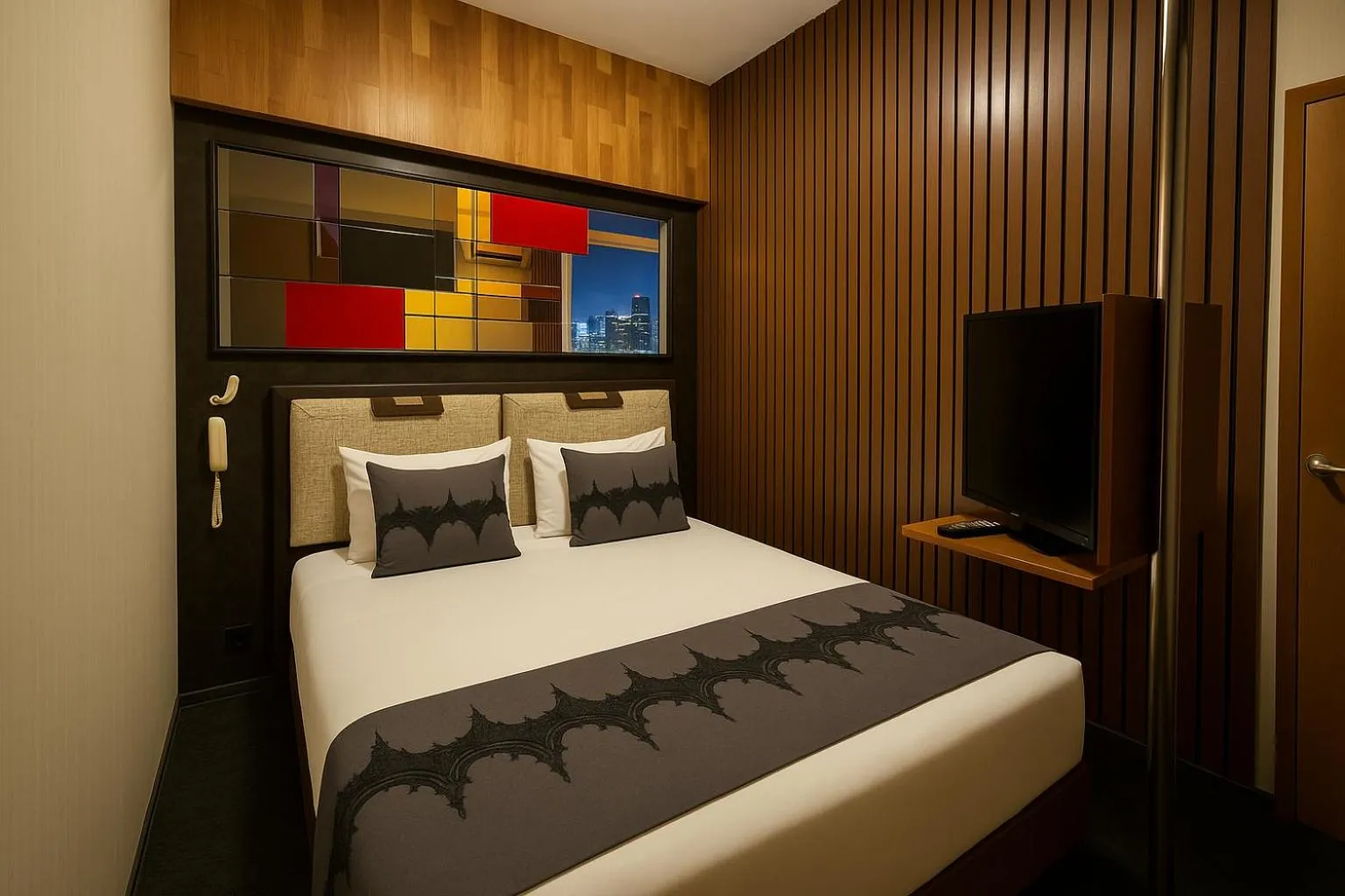 Economy Double Room in Black Art Otel