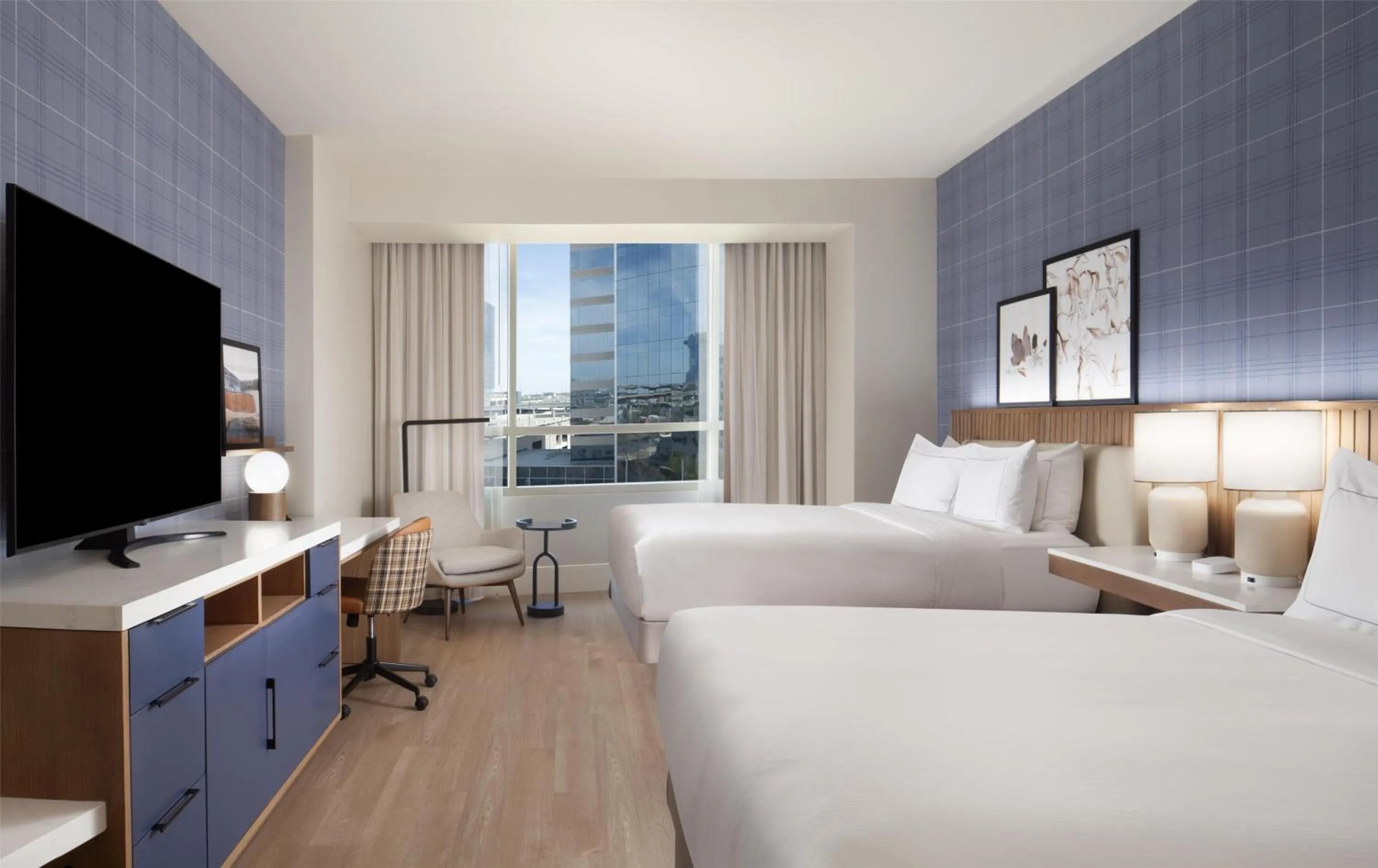 Queen Room with Two Queen Beds in Hilton Dallas/Plano Granite Park