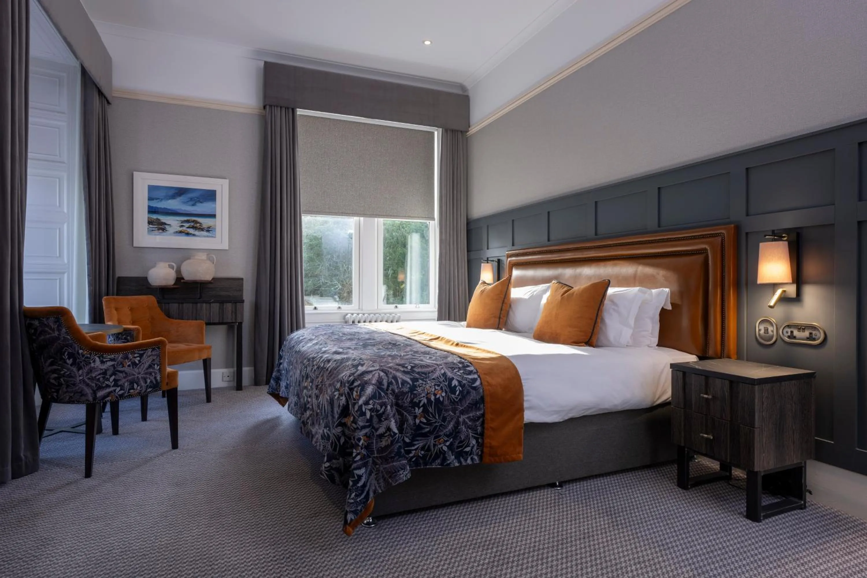 Deluxe Double or Twin Room in Skeabost House Hotel